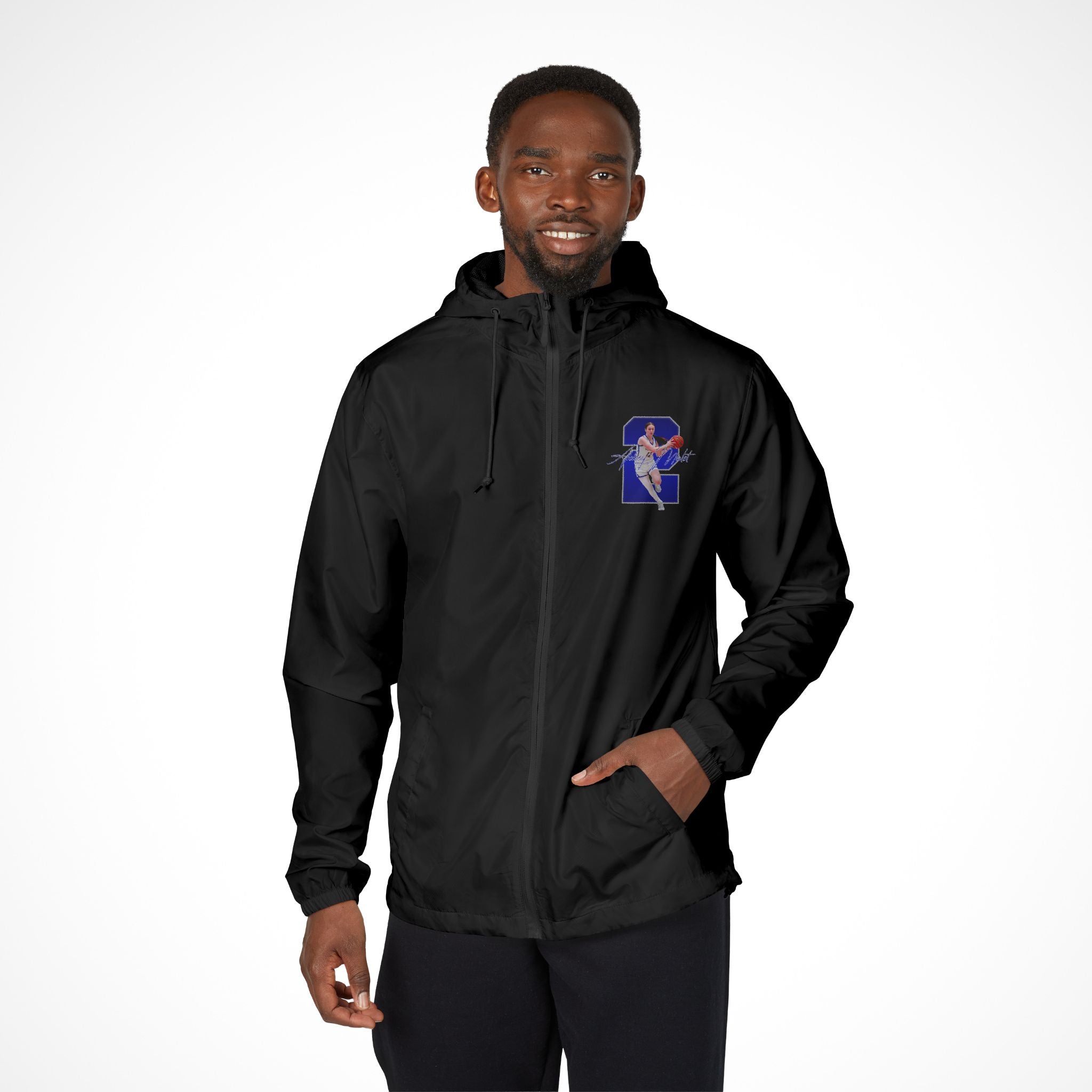 Abbey Malet Full-Zip Windbreaker