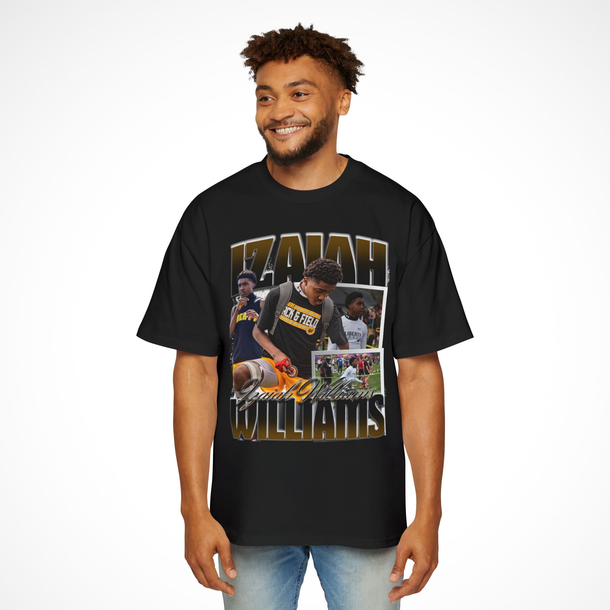 Izaiah Williams Oversized Graphic Tee