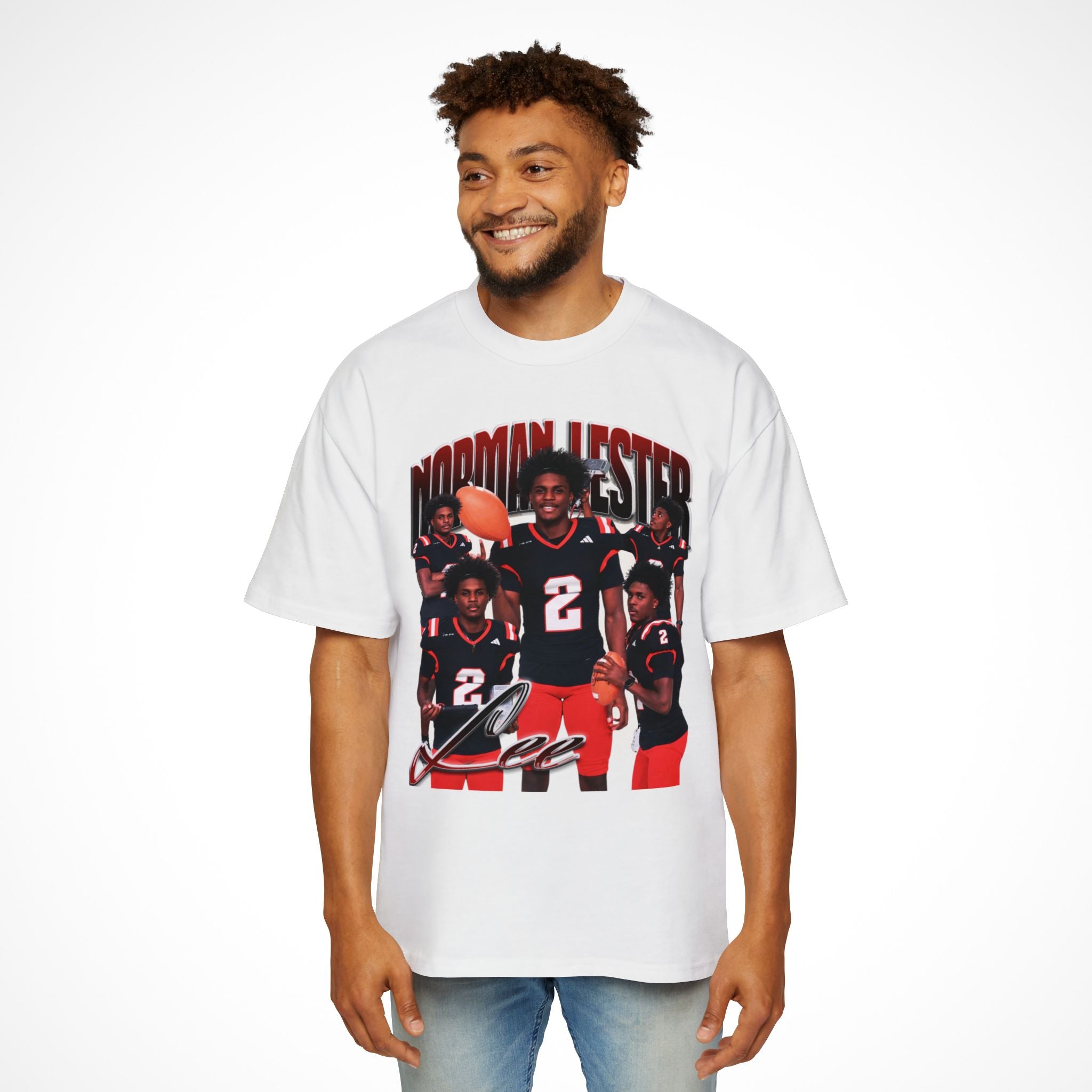 Lee Norman-Lester Graphic Oversized Tee