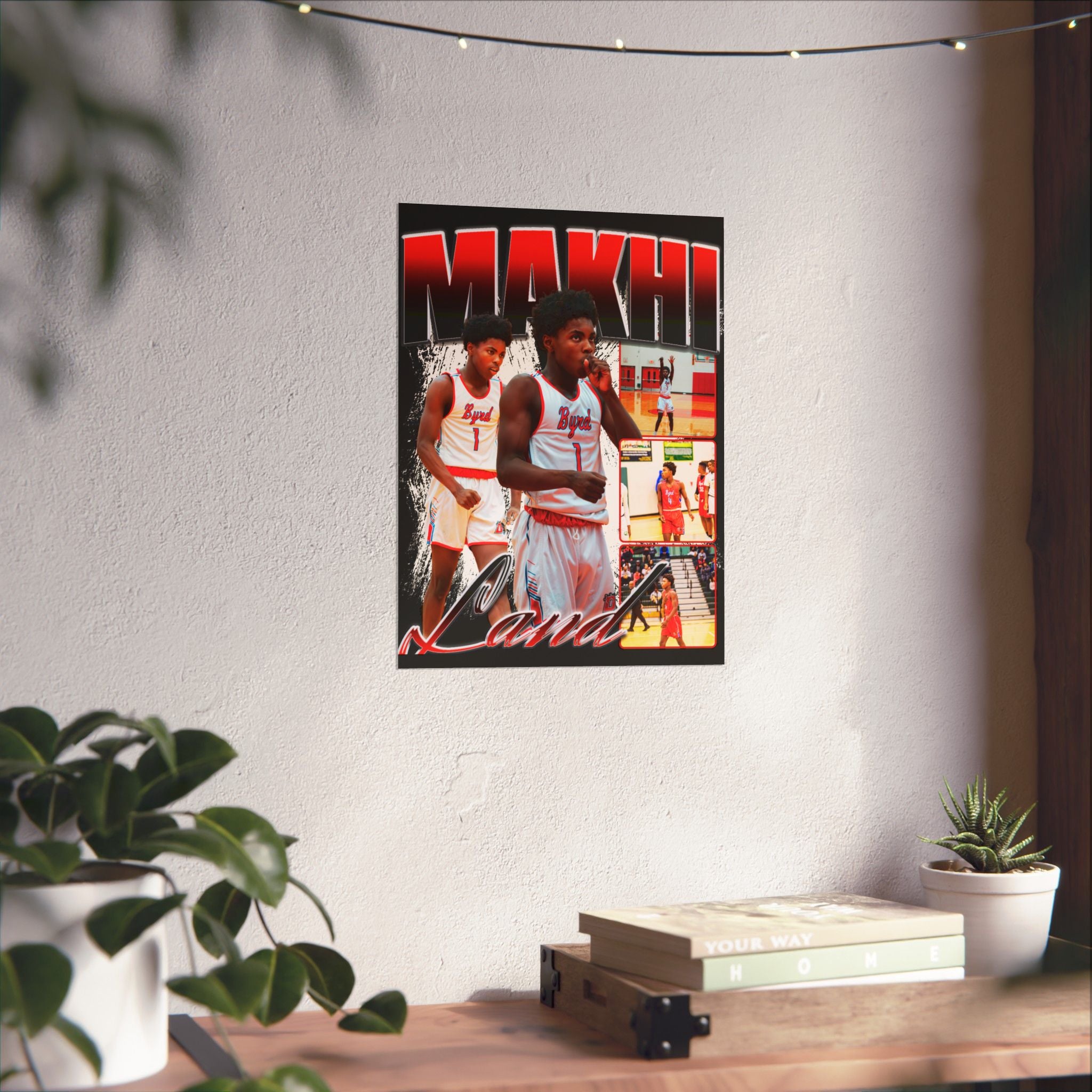 Makhi Land Graphic Poster