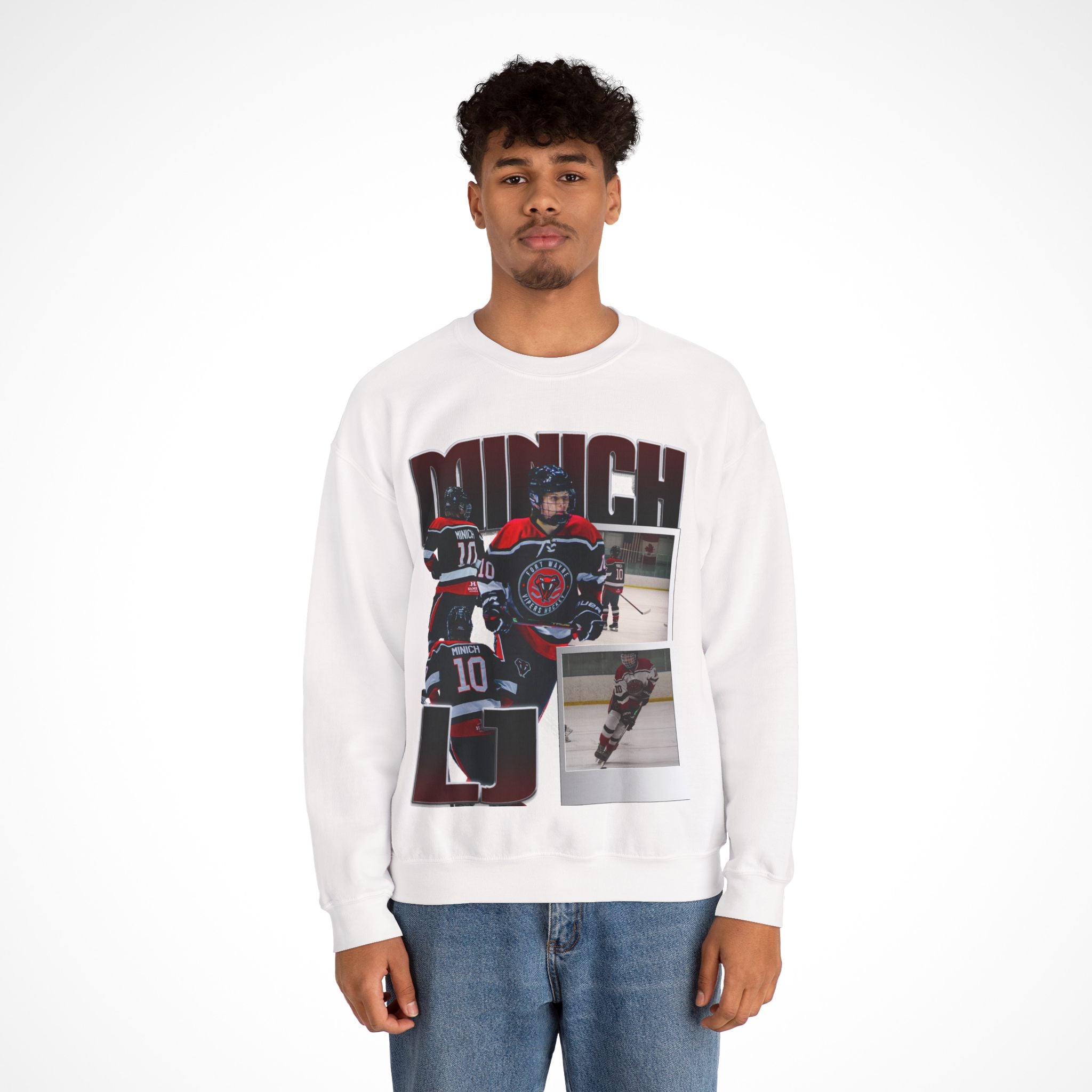 LJ Minich Graphic Crewneck