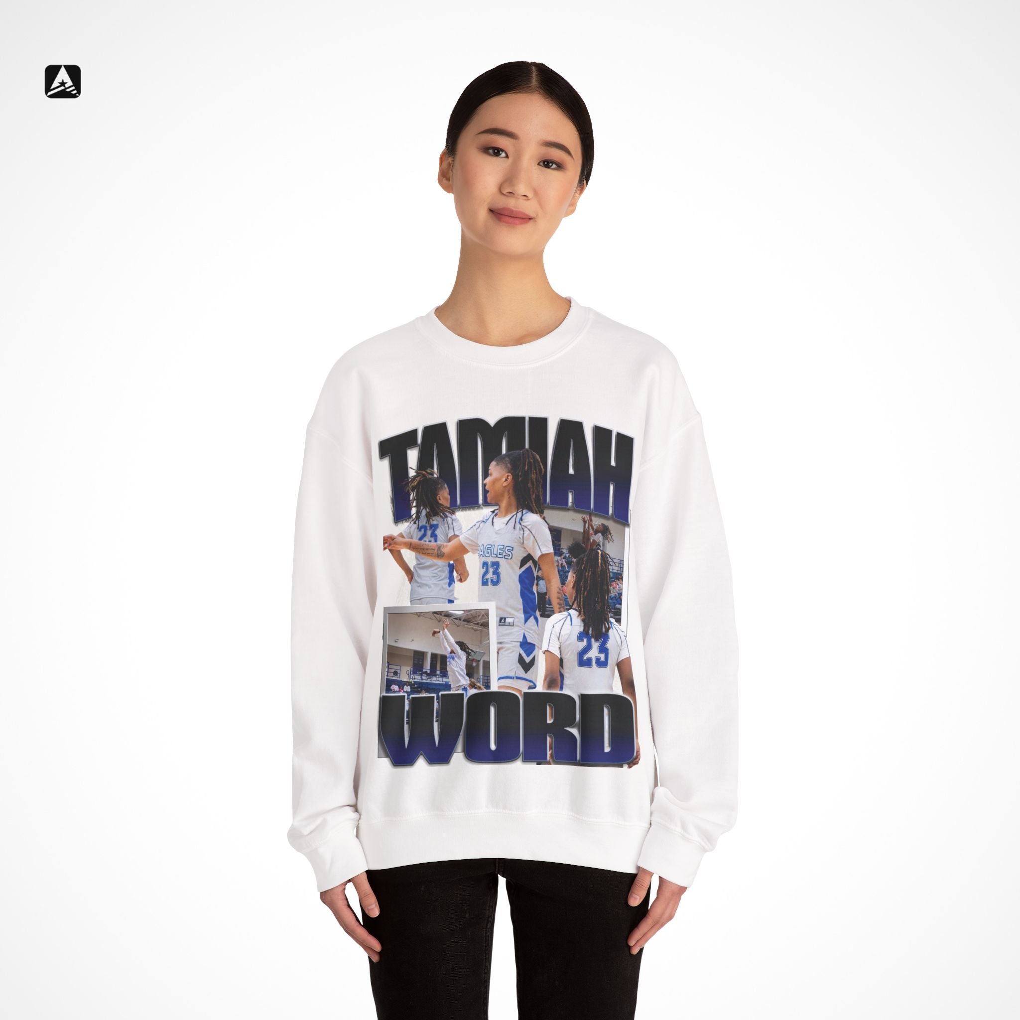 Tamiah Word Graphic Crewneck