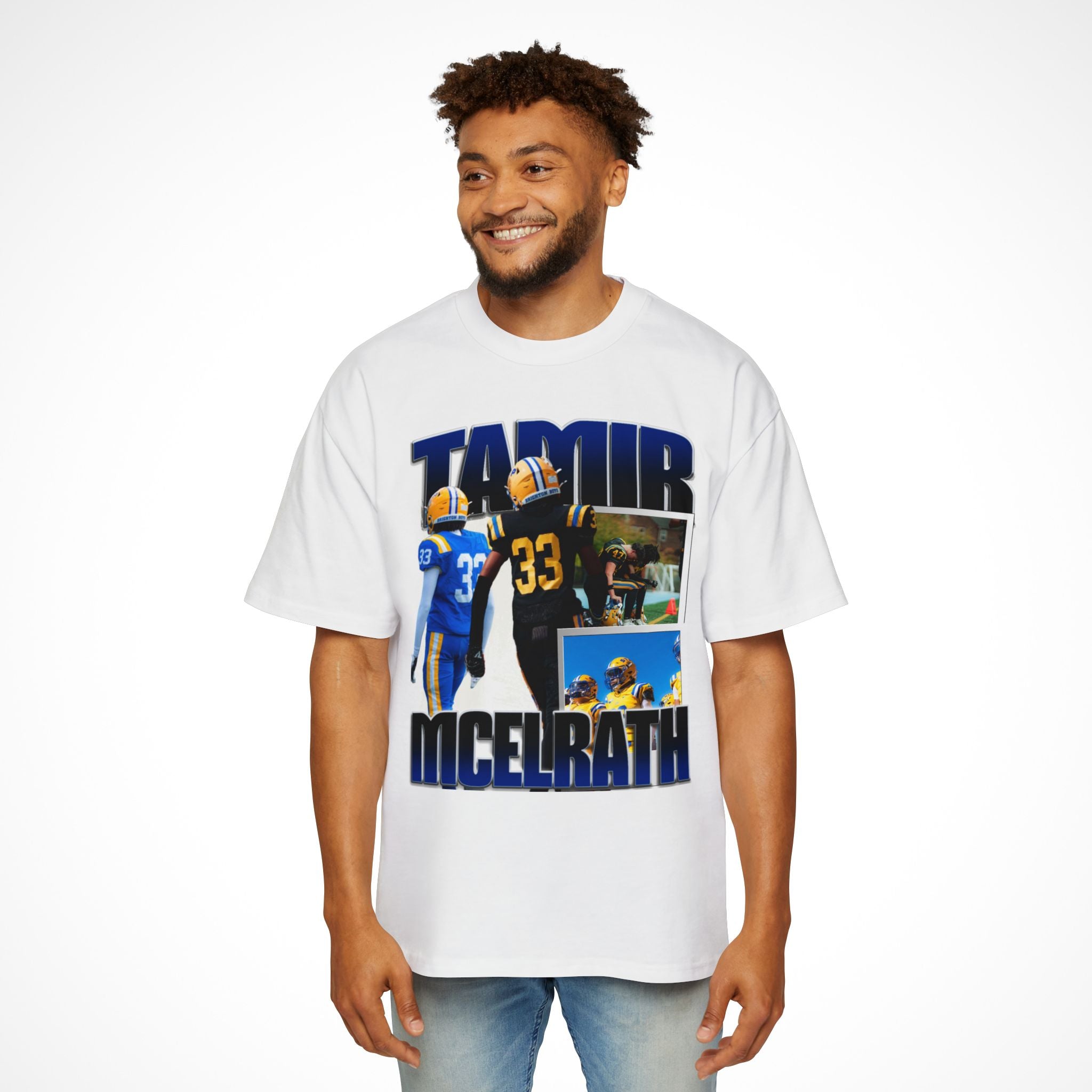 Tamir McElrath Oversized Graphic Tee