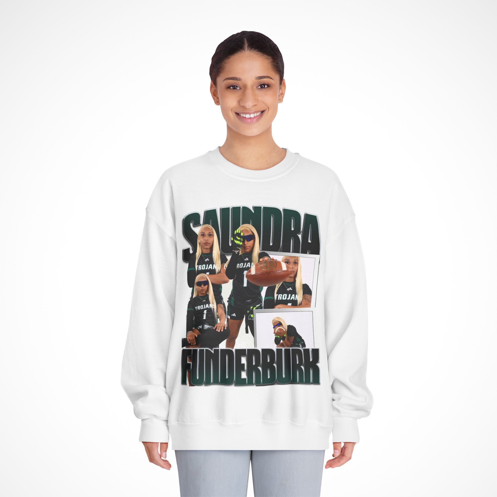 Saundra Funderburk Crewneck Sweatshirt