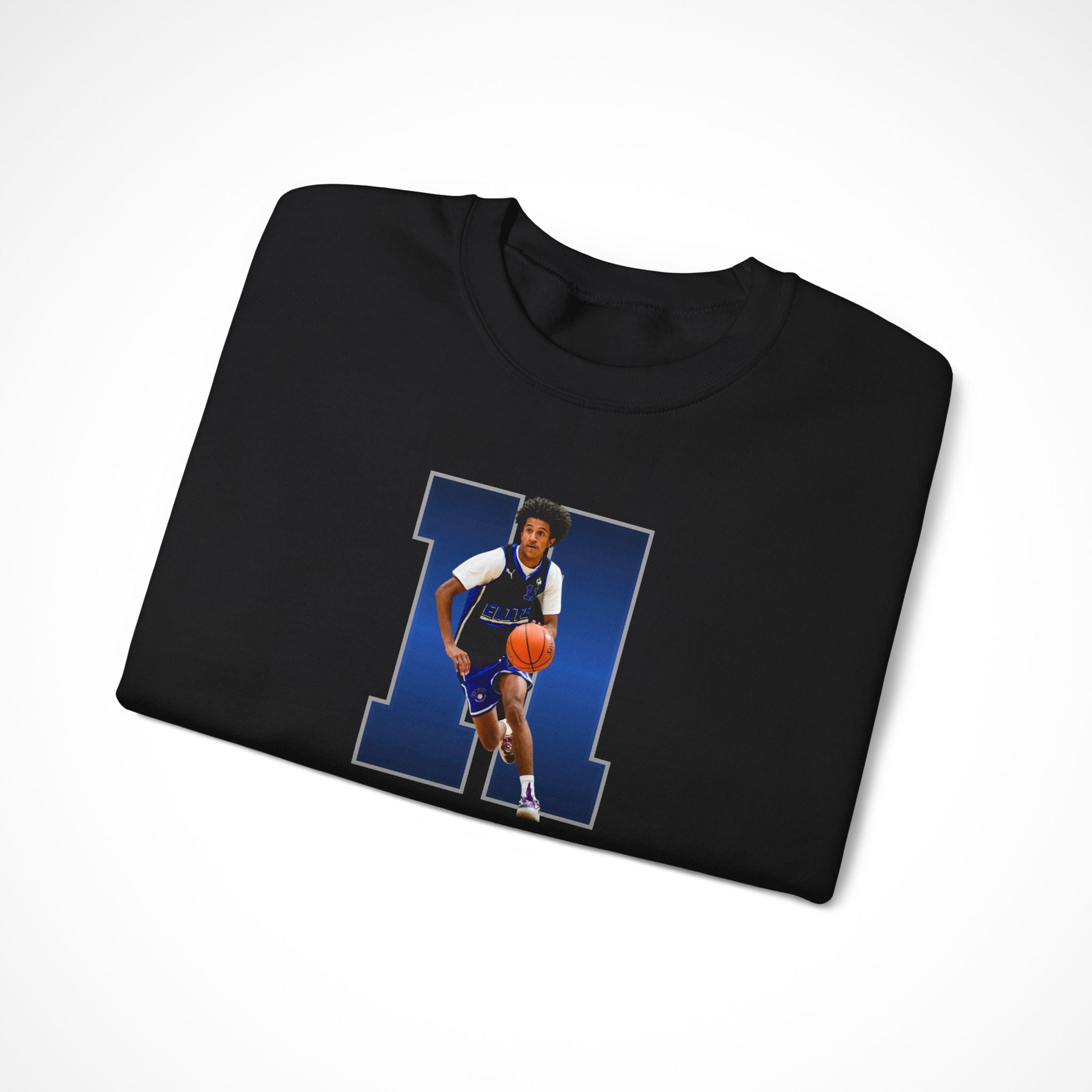 Bladen White Graphic Crewneck