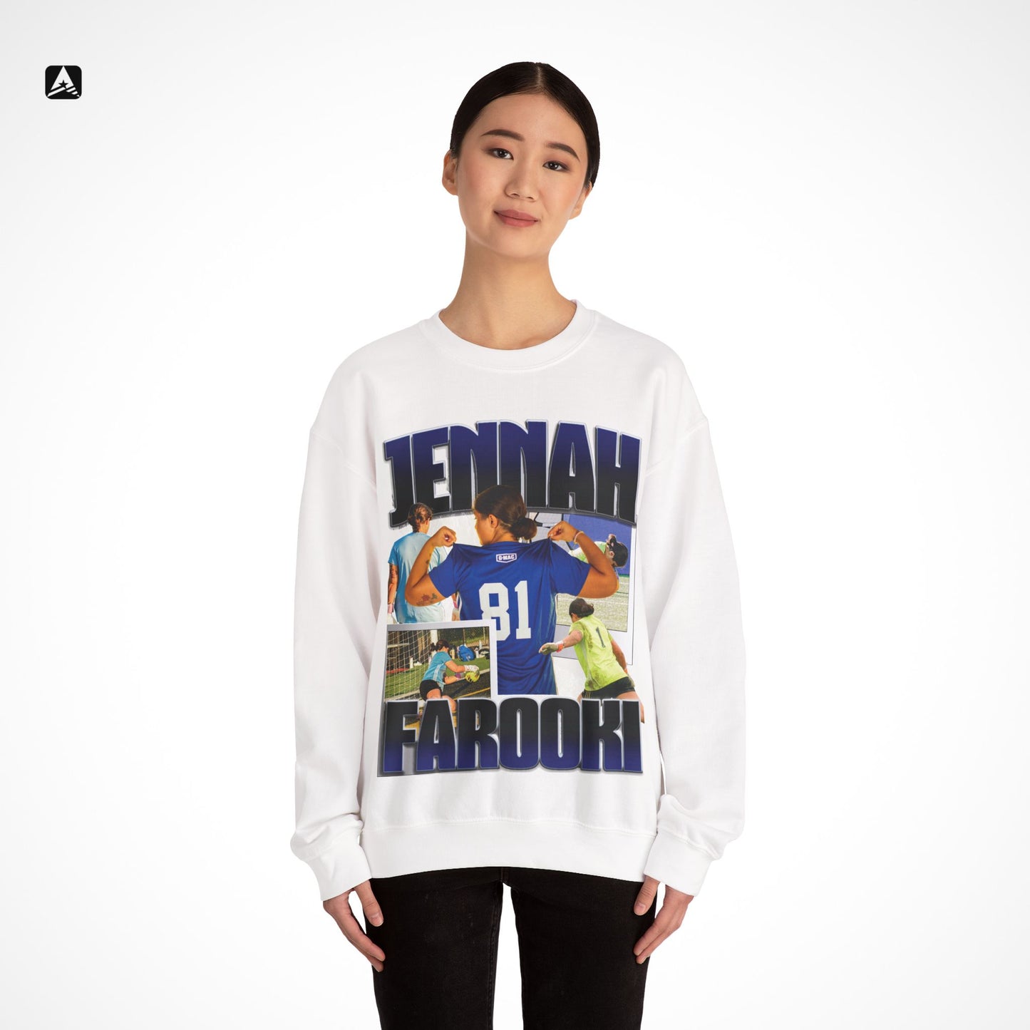 Jennah Farooki Graphic Crewneck