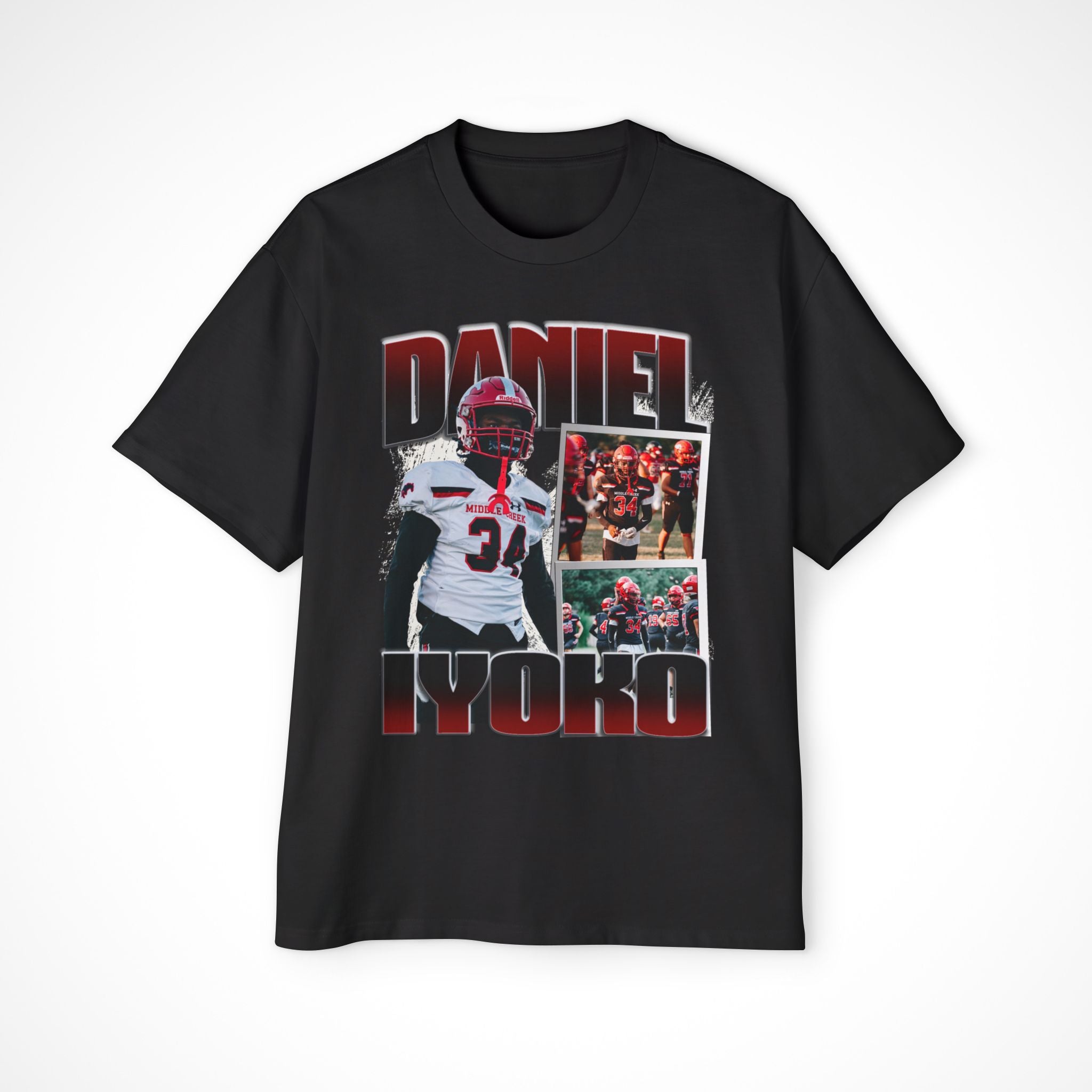 Daniel Iyoko Graphic Oversized Tee