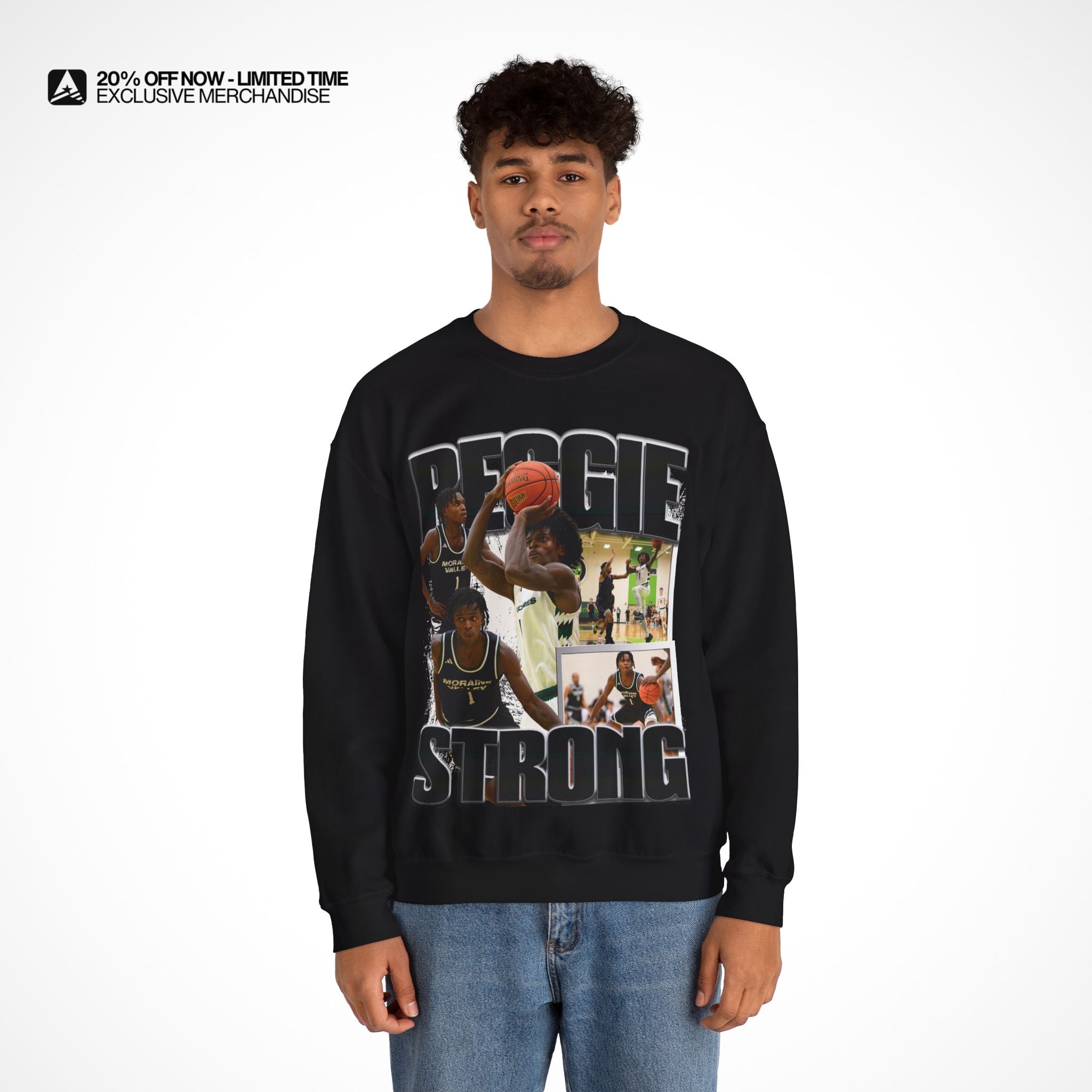 Reggie Strong Graphic Crewneck
