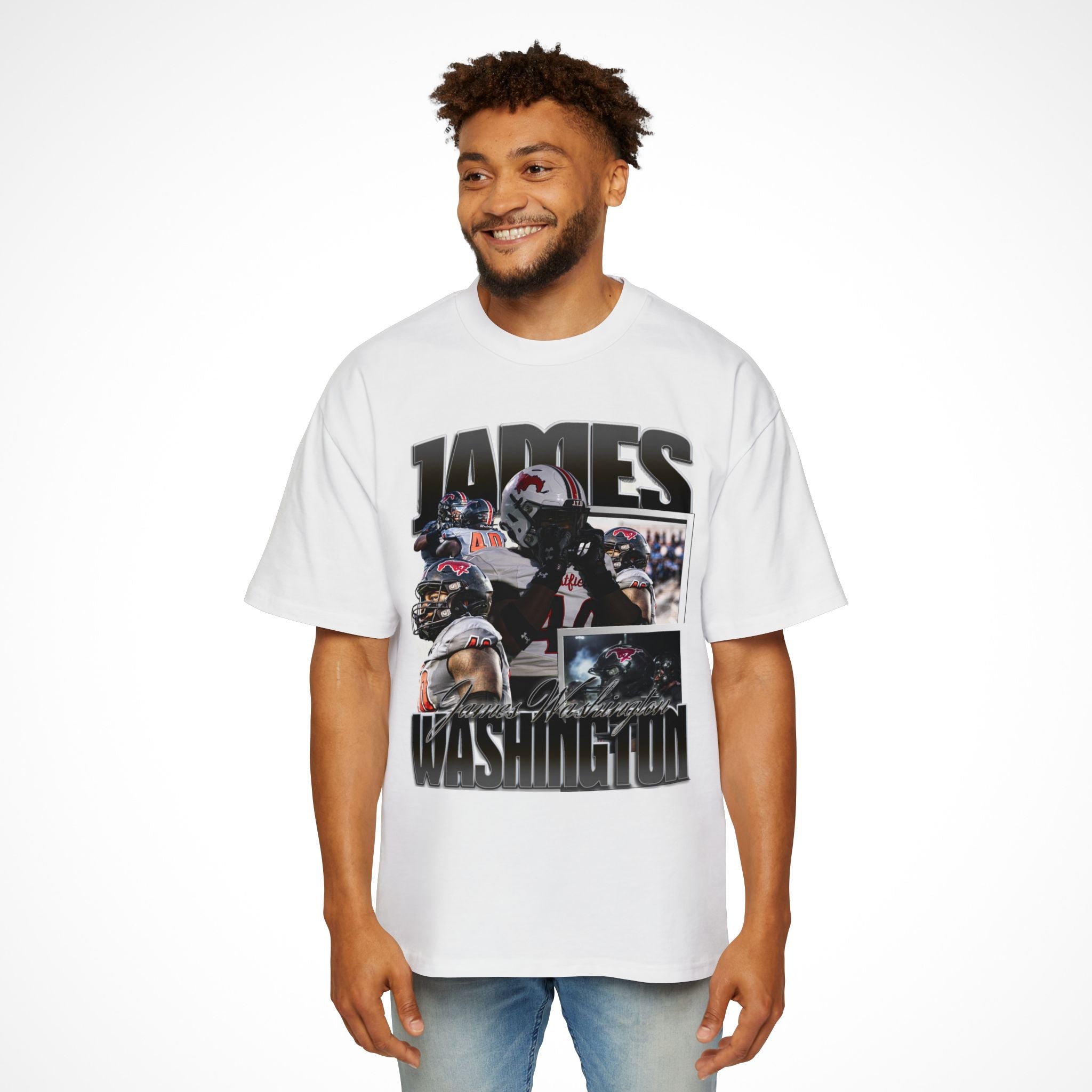 James Washington Oversized Graphic Tee