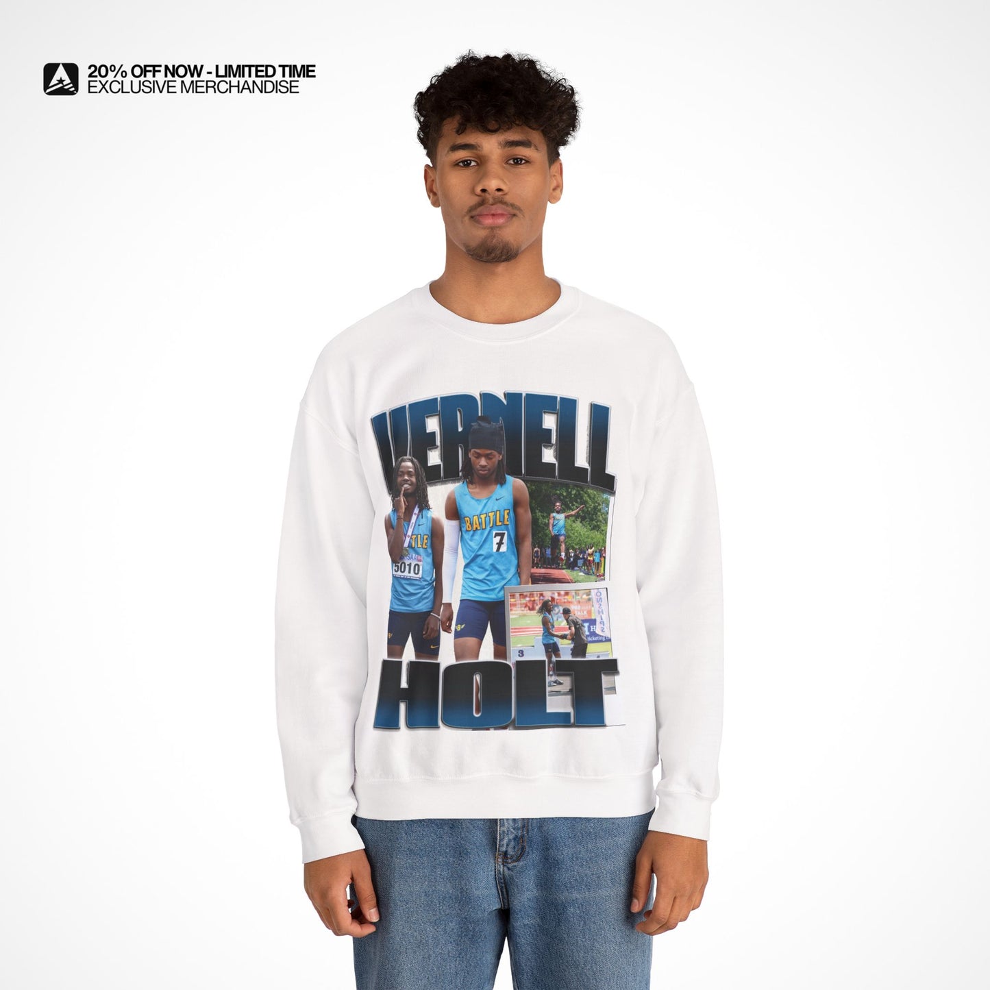 Vernell Holt Graphic Crewneck