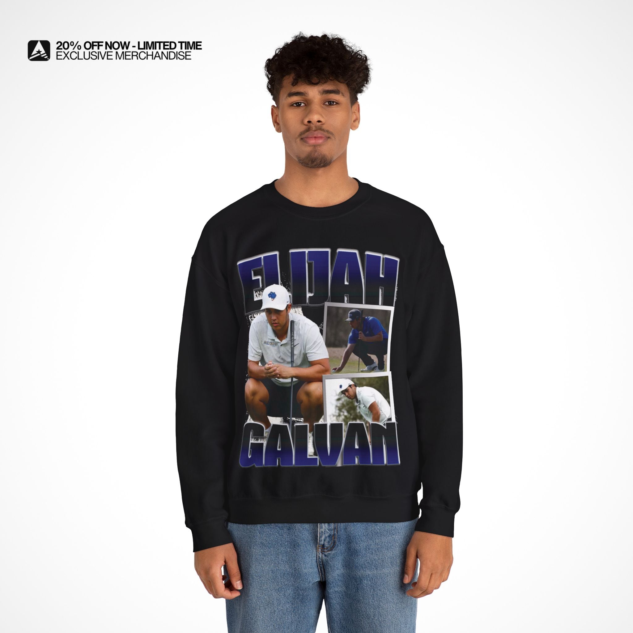 Elijah Galvan Graphic Crewneck