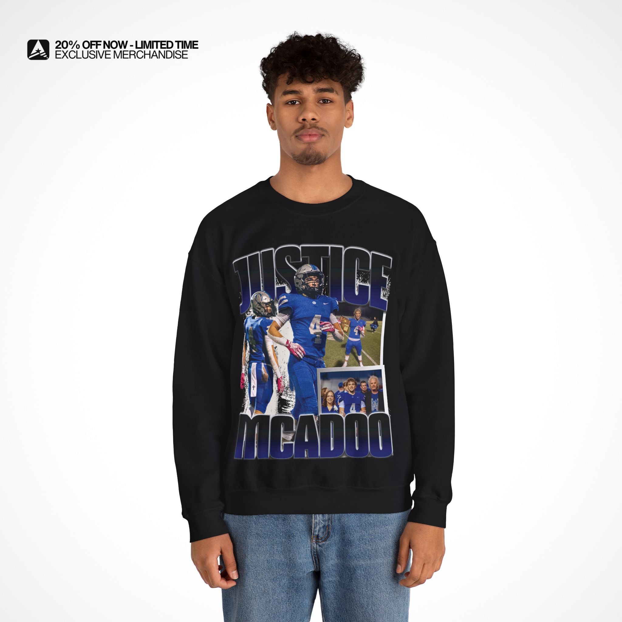 Justice McAdoo Graphic Crewneck