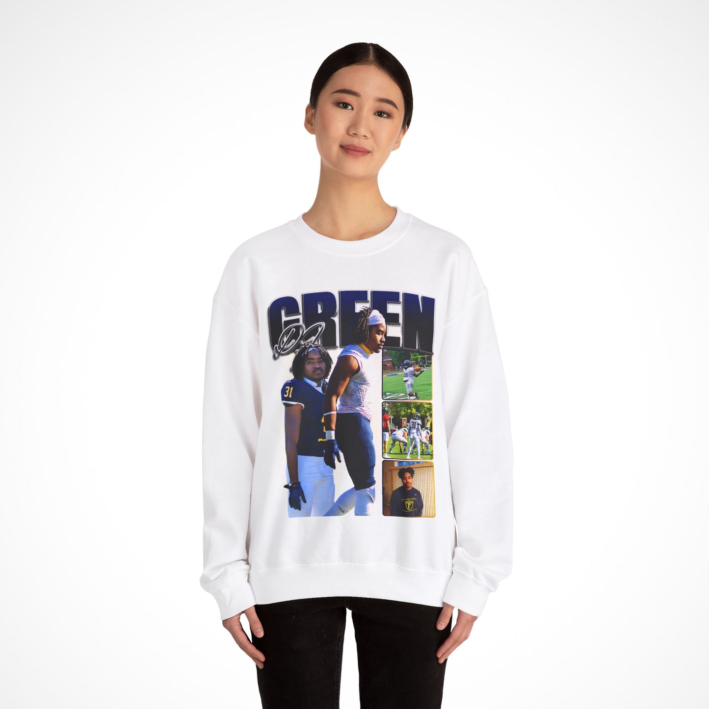 DJ Green Graphic Crewneck