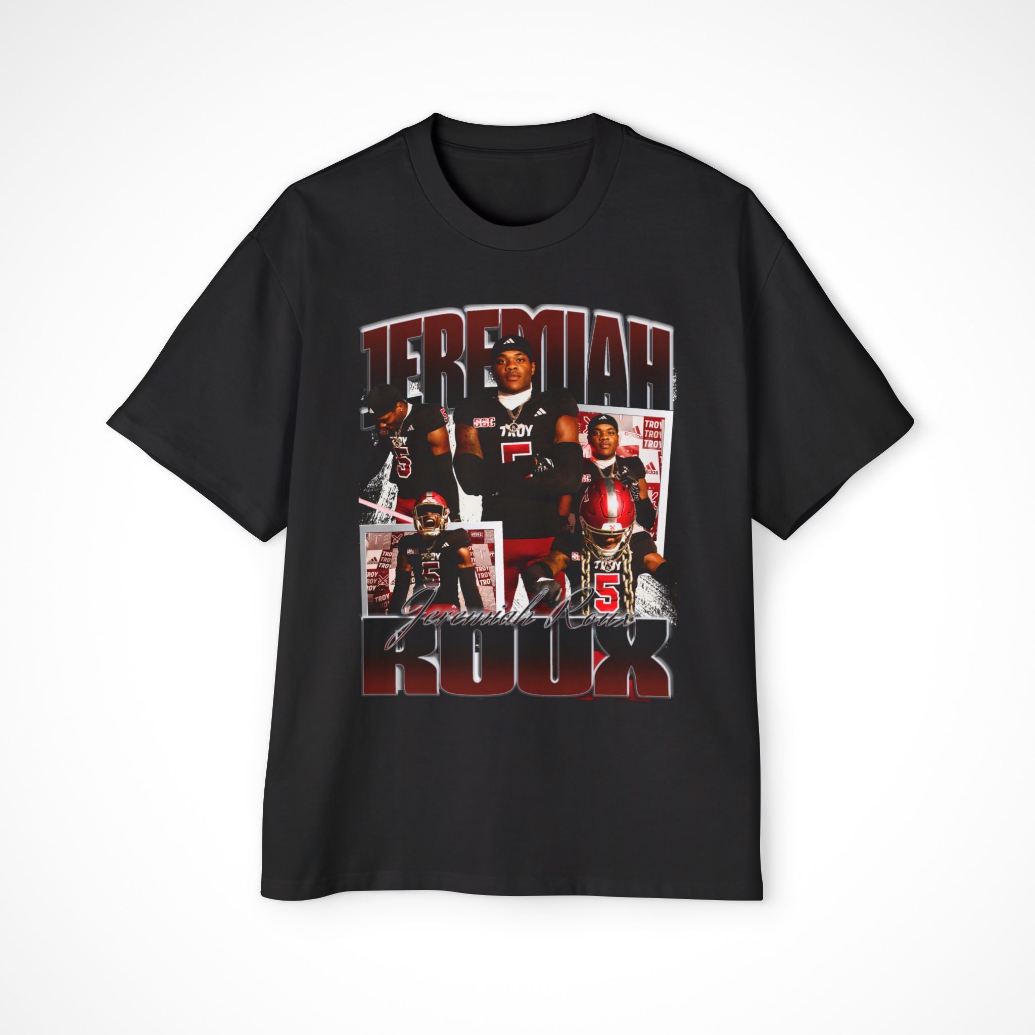 Jeremiah Roux Oversized Graphic Tee
