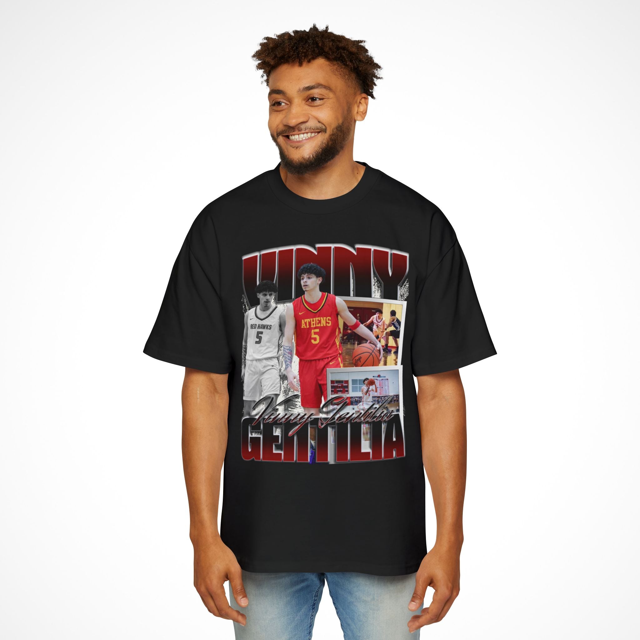 Vinny Gentilia Oversized Graphic Tee