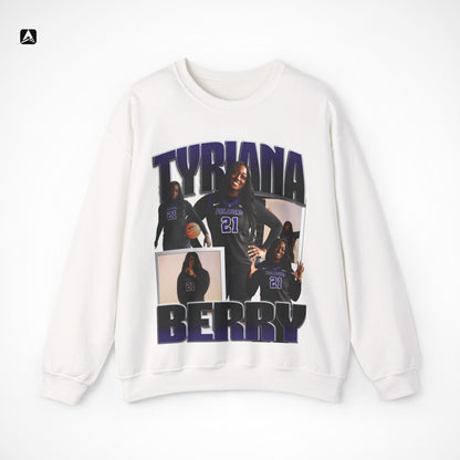 Tyriana Berry Graphic Crewneck