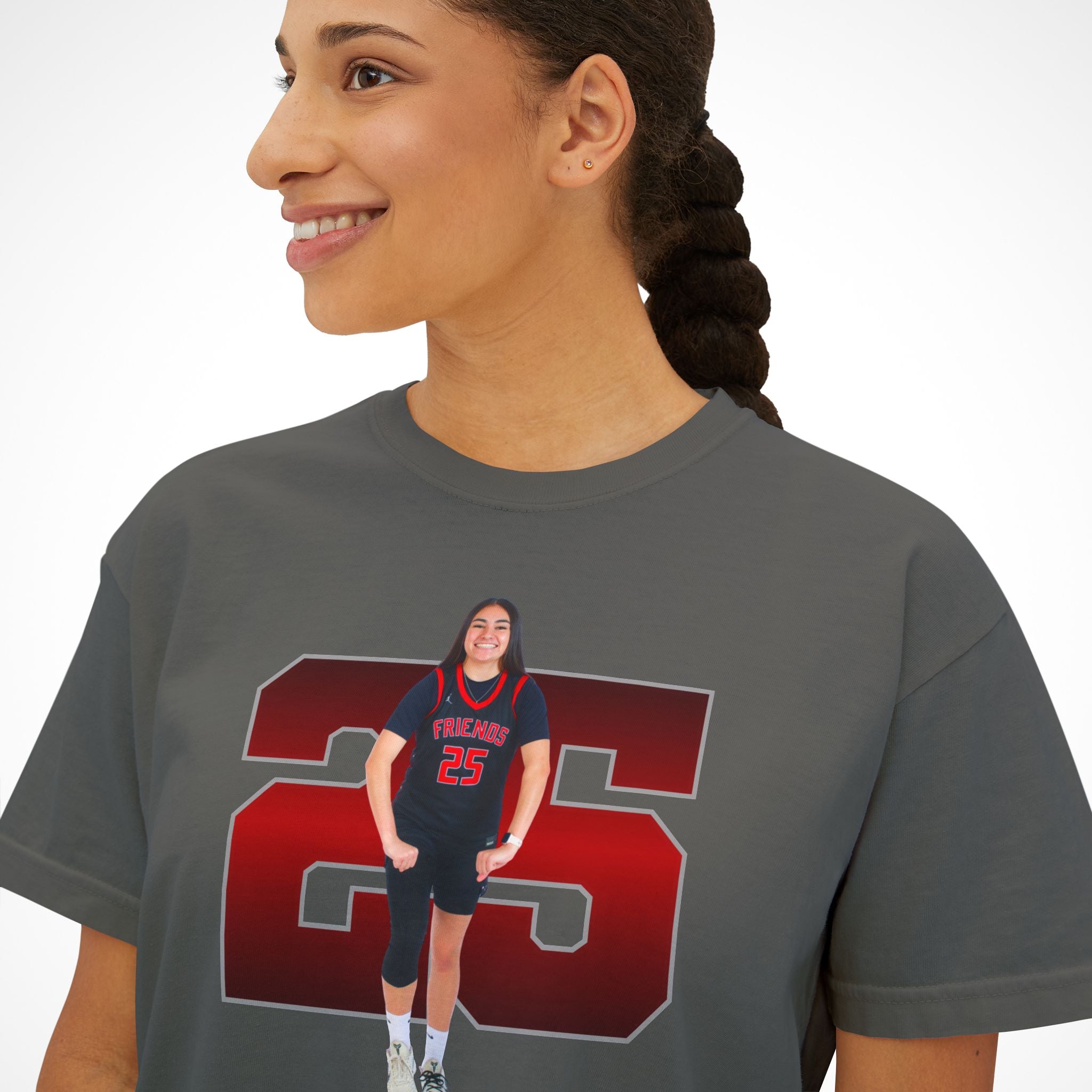 Nina Holland Cropped Tee
