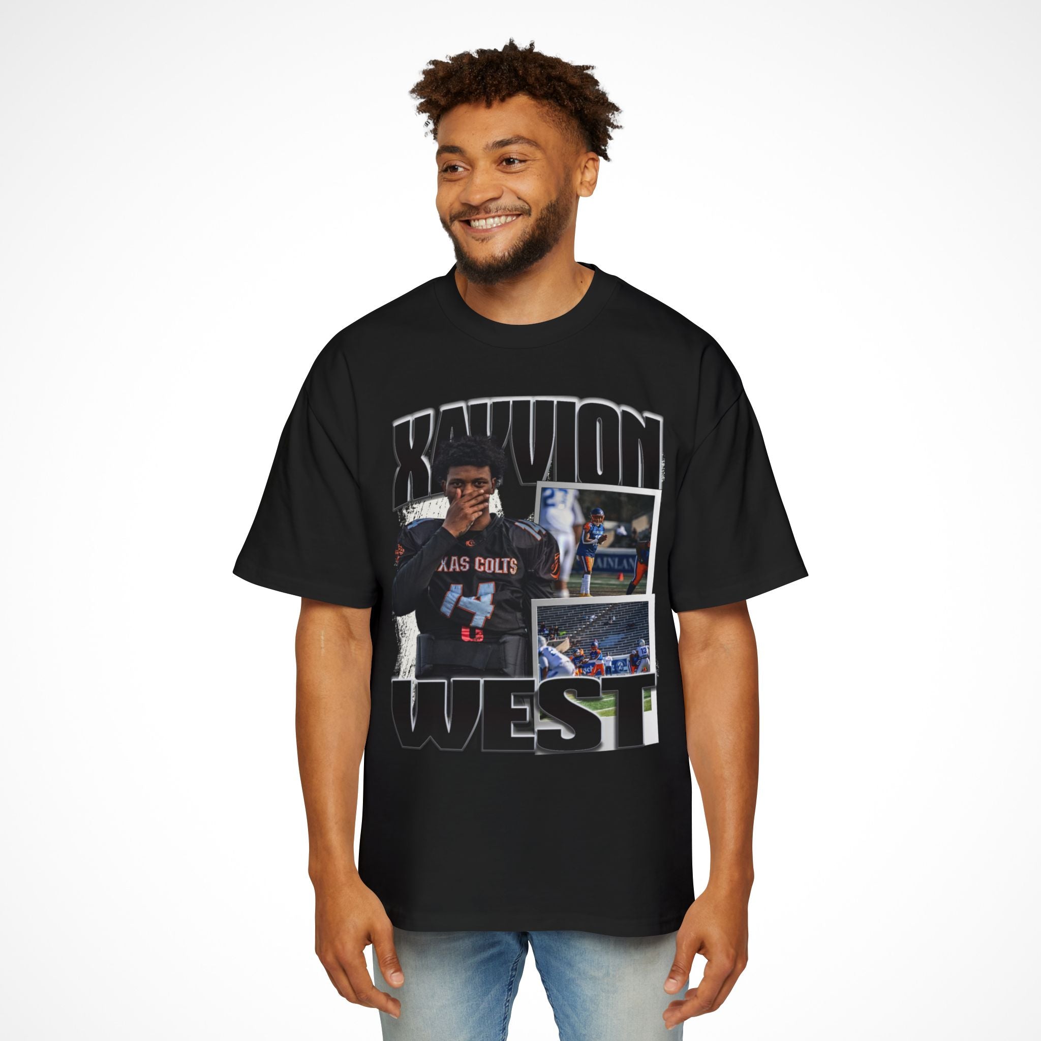 Xayvion West Graphic Oversized Tee