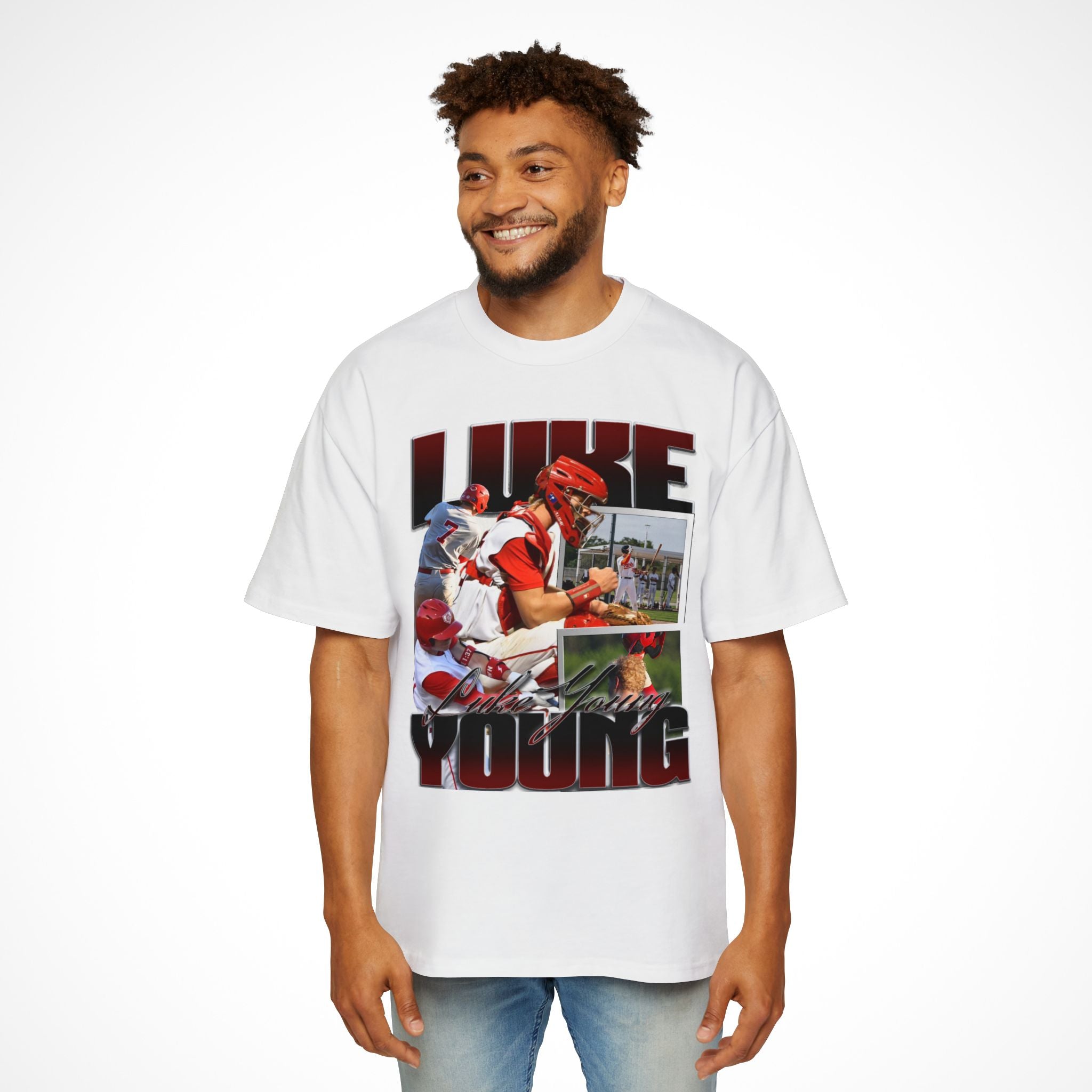Luke Young Oversized Graphic Tee