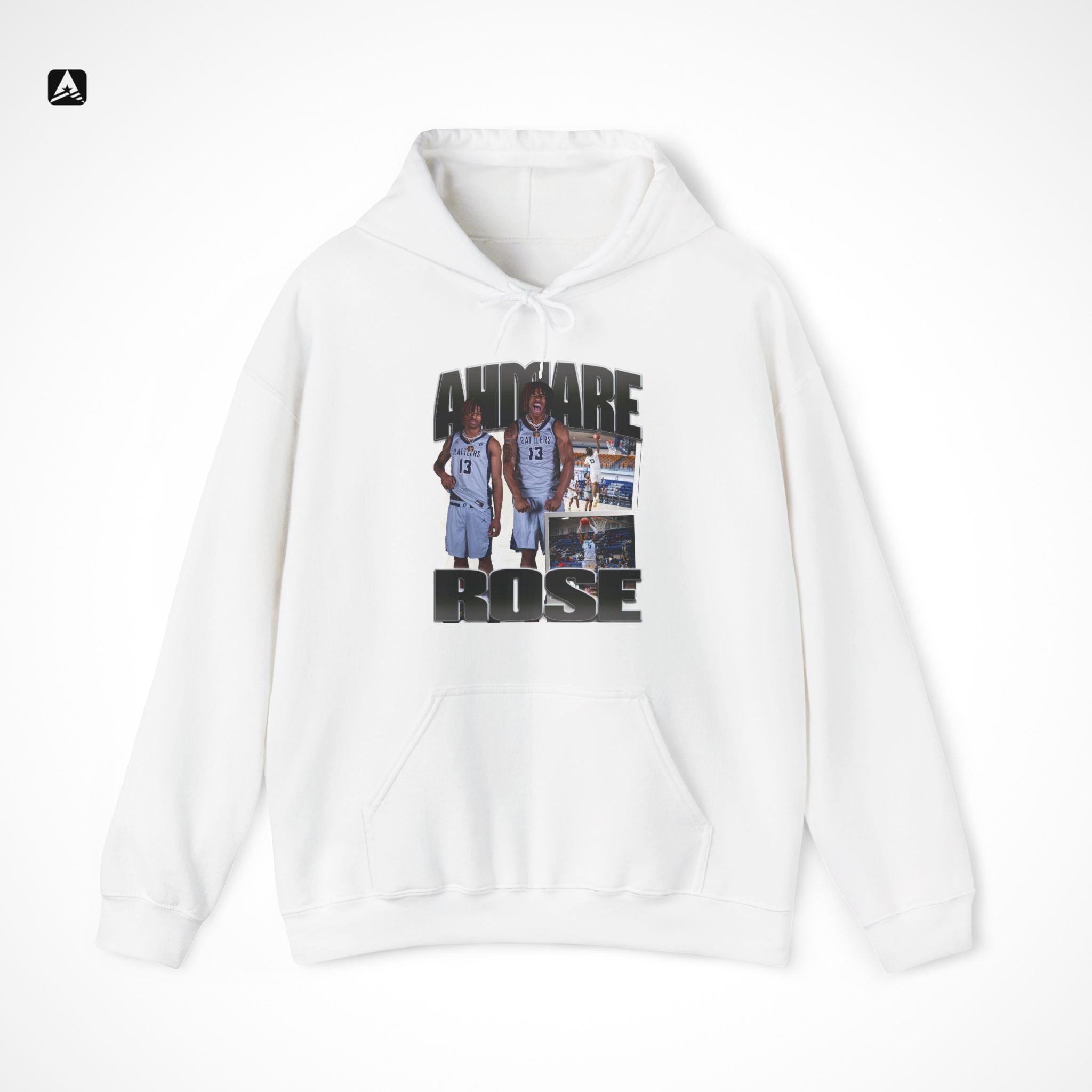 Ahmare Rose Graphic Hoodie
