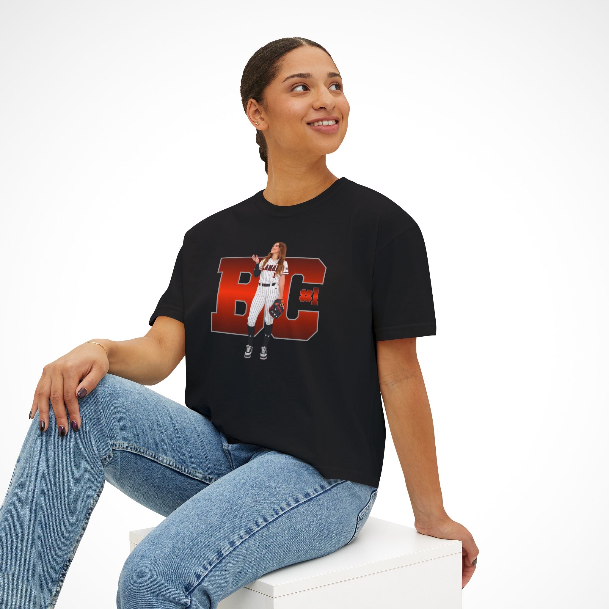 Bri Cesario Cropped Tee