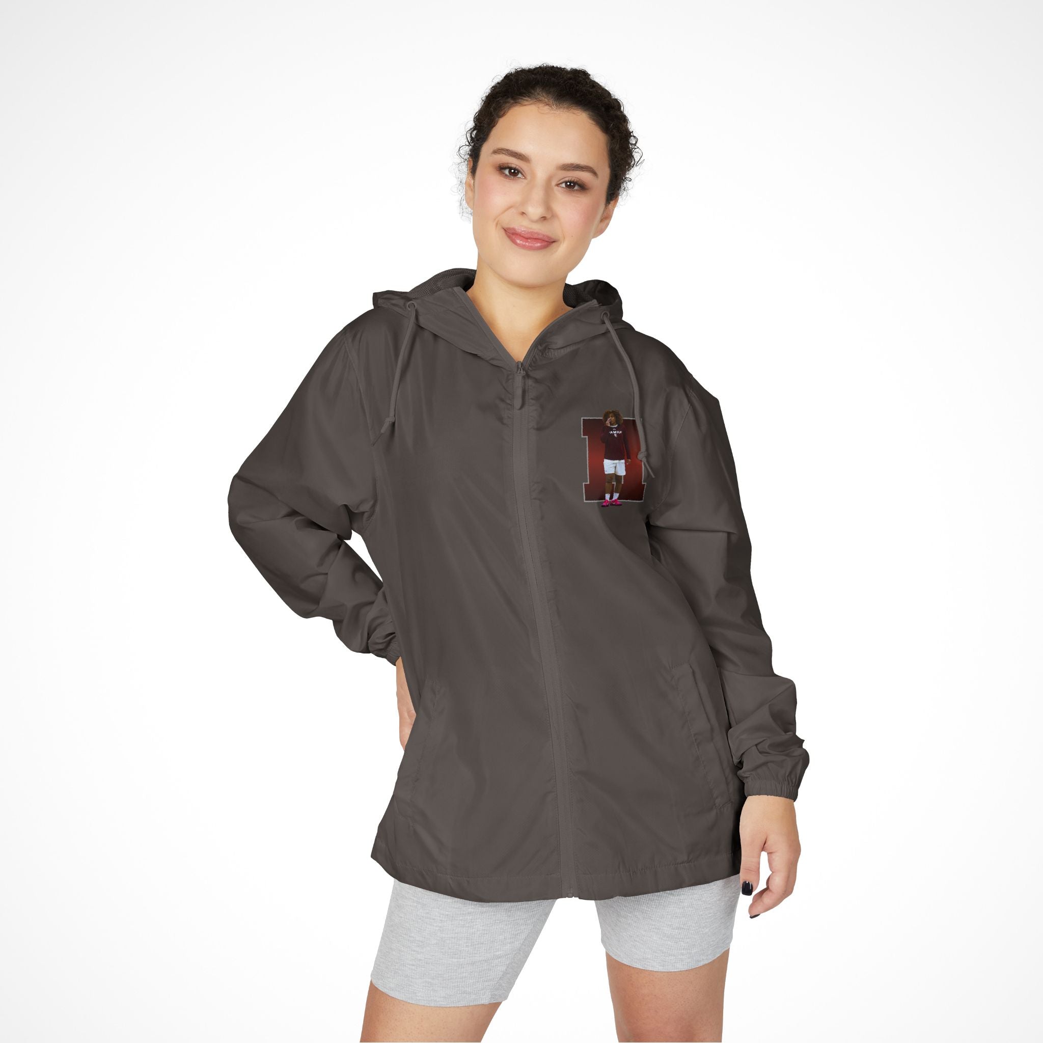 Bria Karpeh Full-Zip Windbreaker