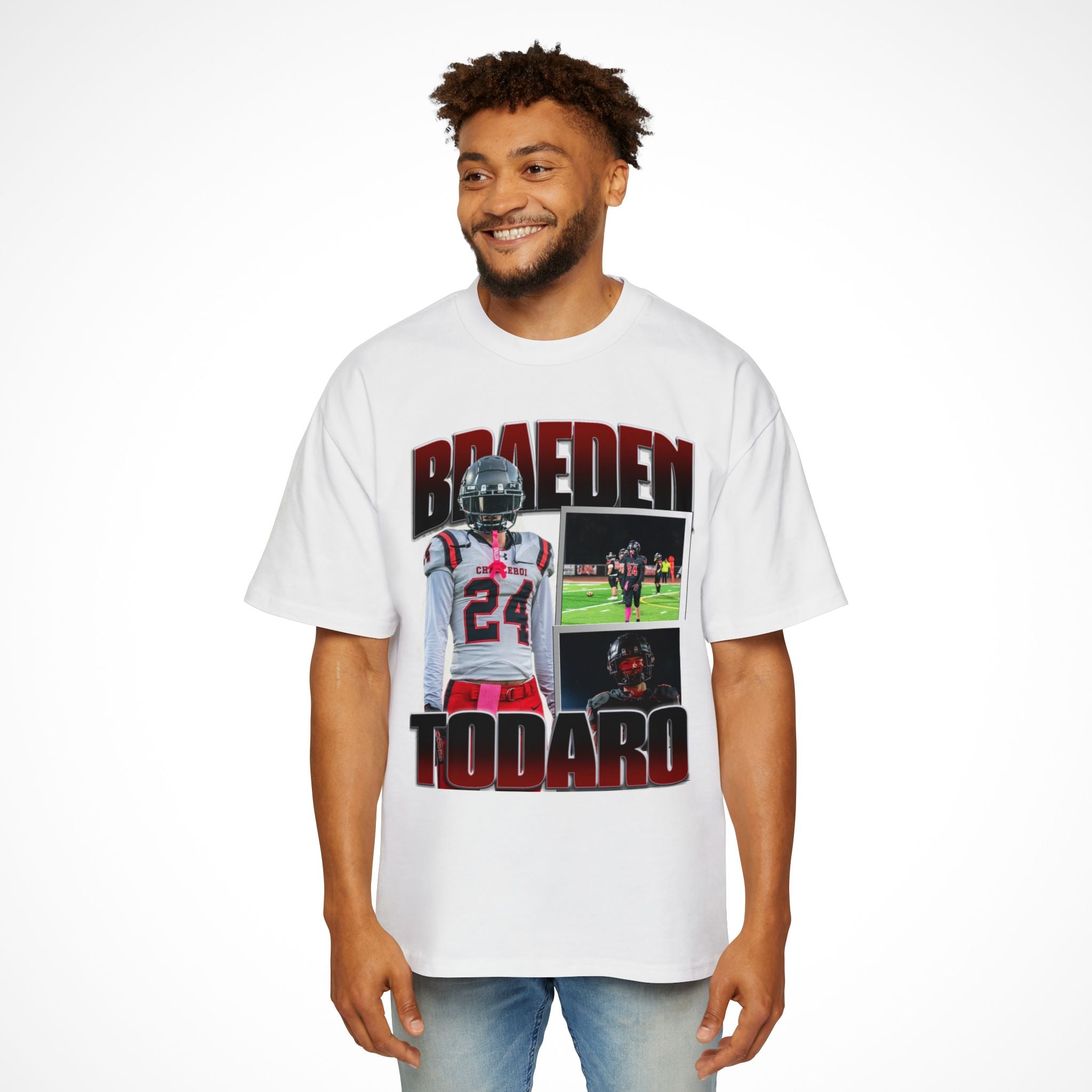 Braeden Todaro Graphic Oversized Tee