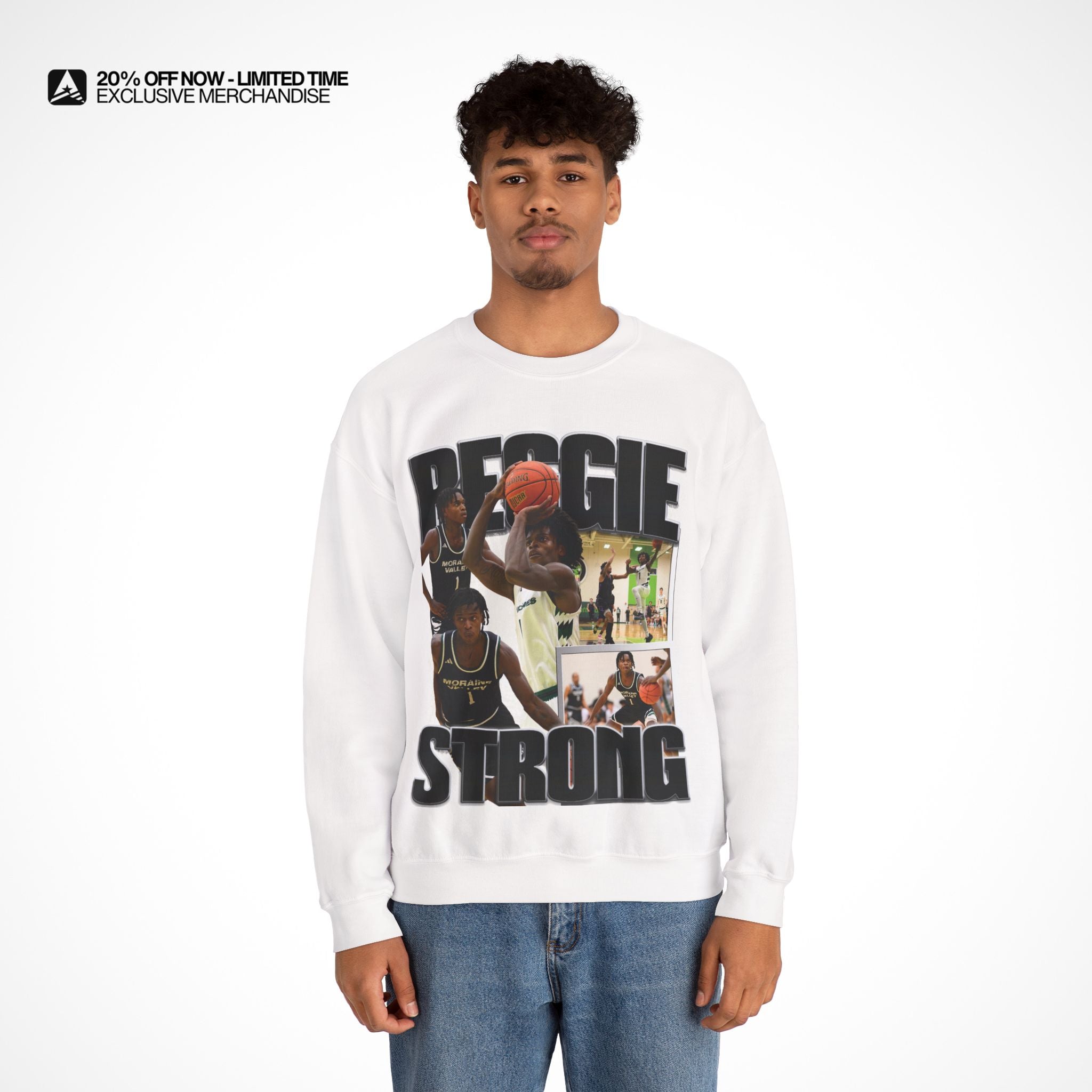 Reggie Strong Graphic Crewneck