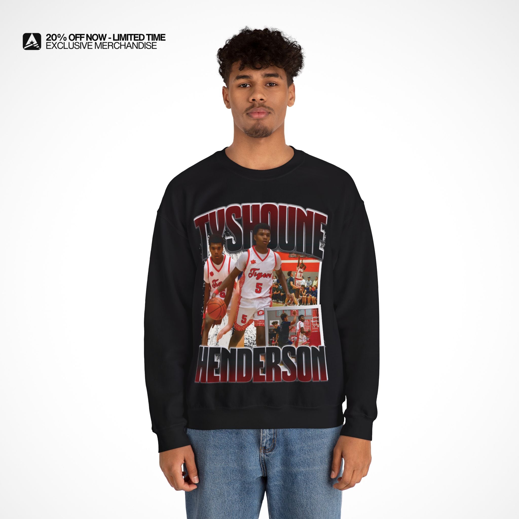 Tyshoune Henderson Graphic Crewneck
