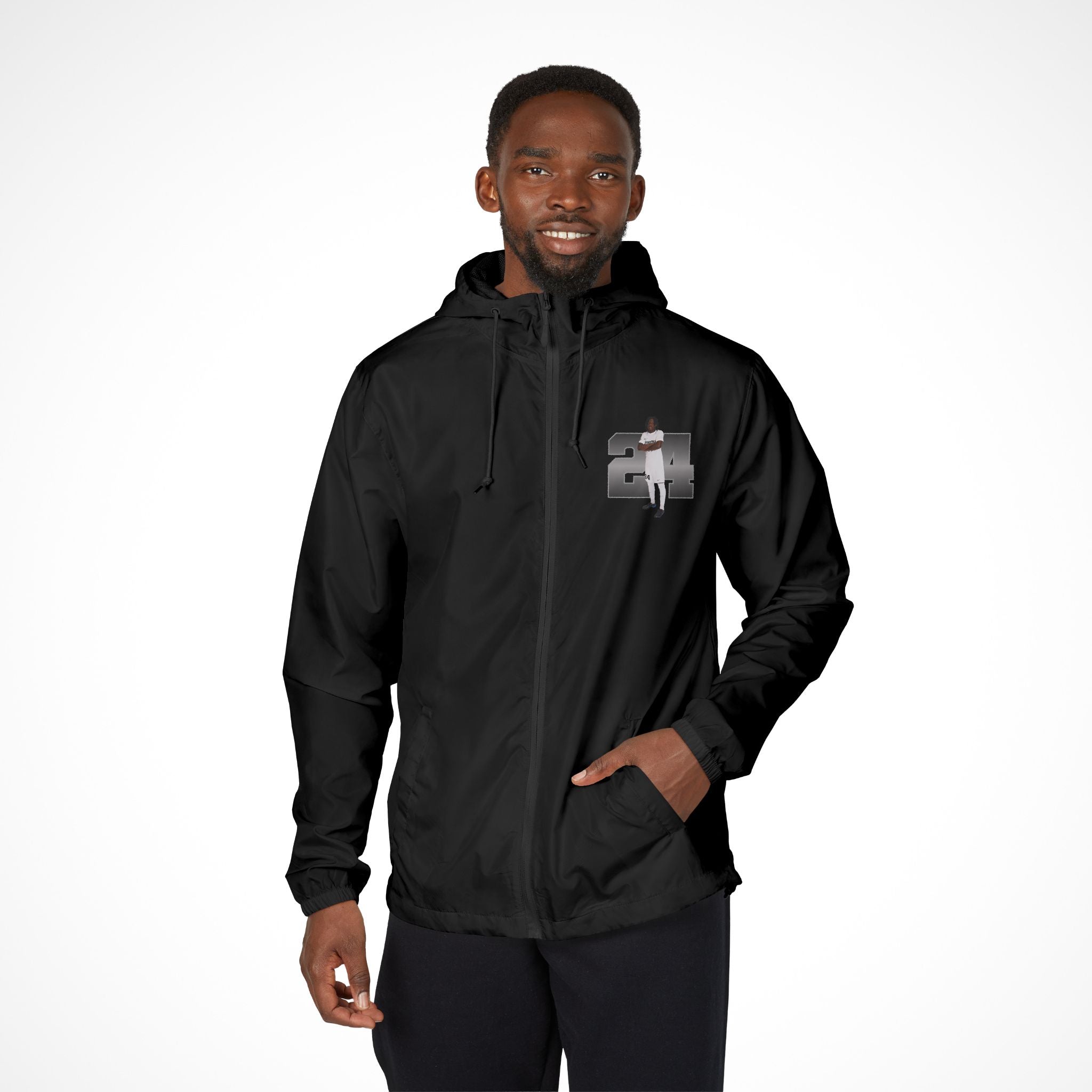 Mayowa Ajayi Full-Zip Windbreaker