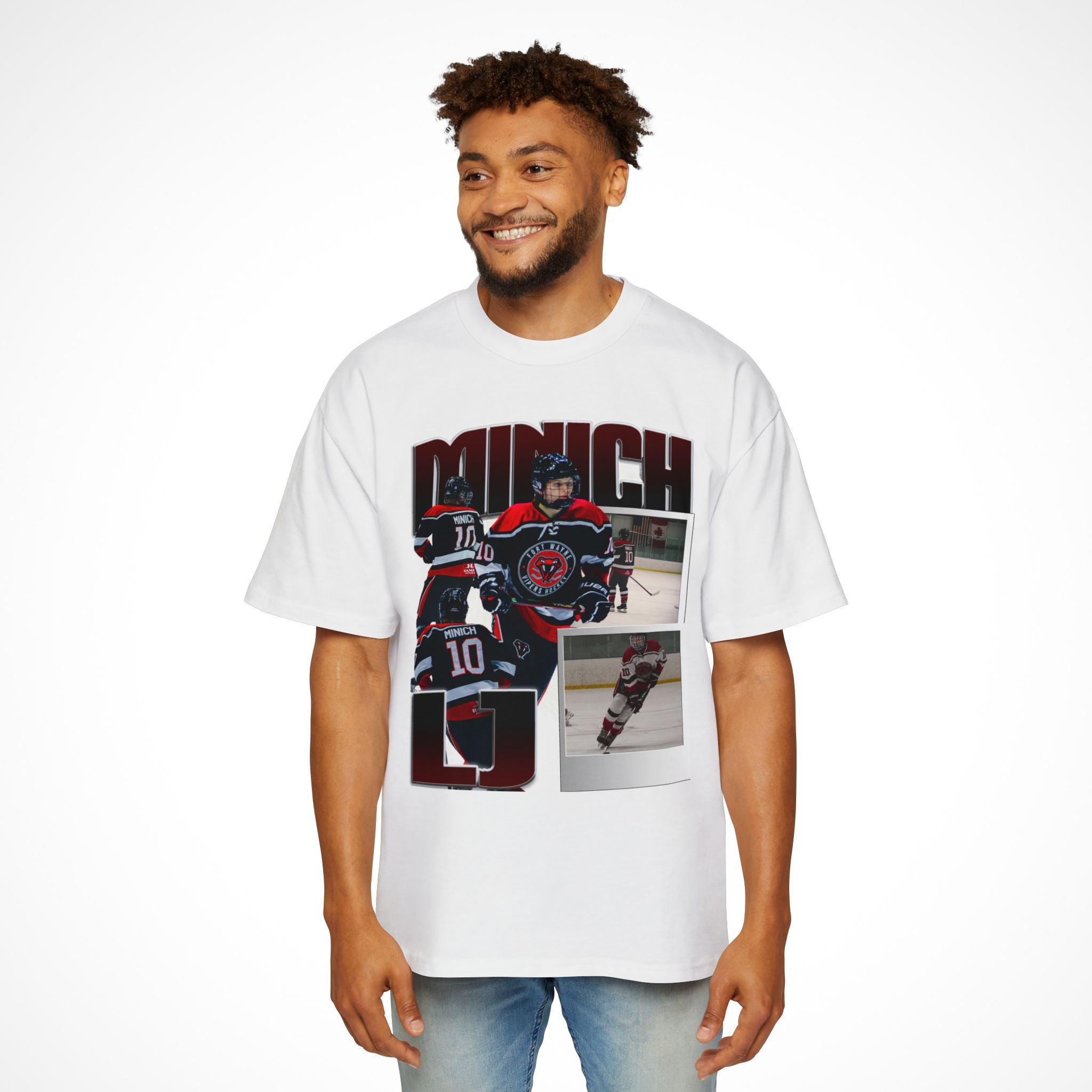 LJ Minich Oversized Graphic Tee
