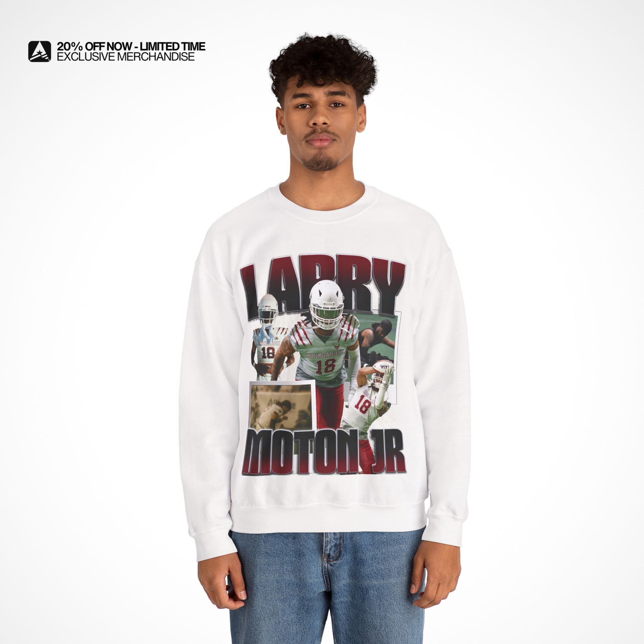 Larry Moton Jr Graphic Crewneck