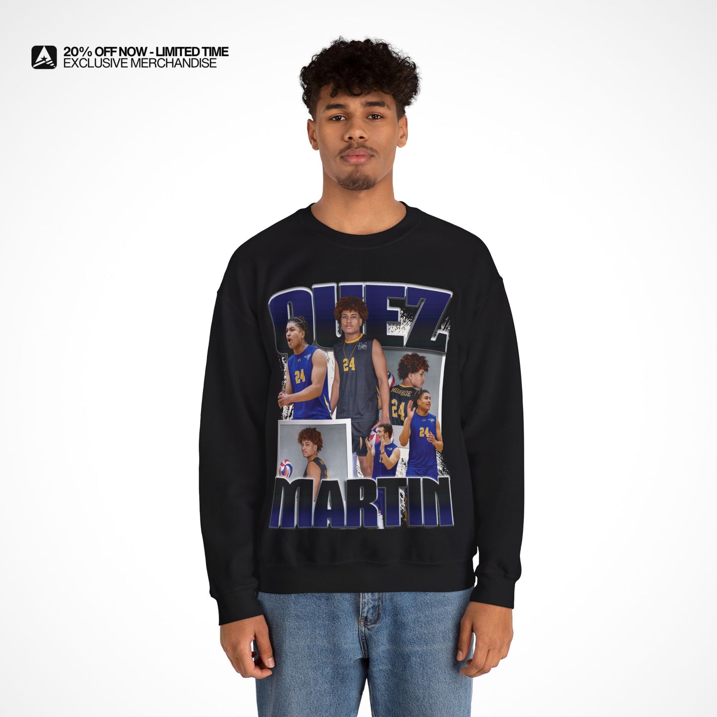 Quez Martin Graphic Crewneck