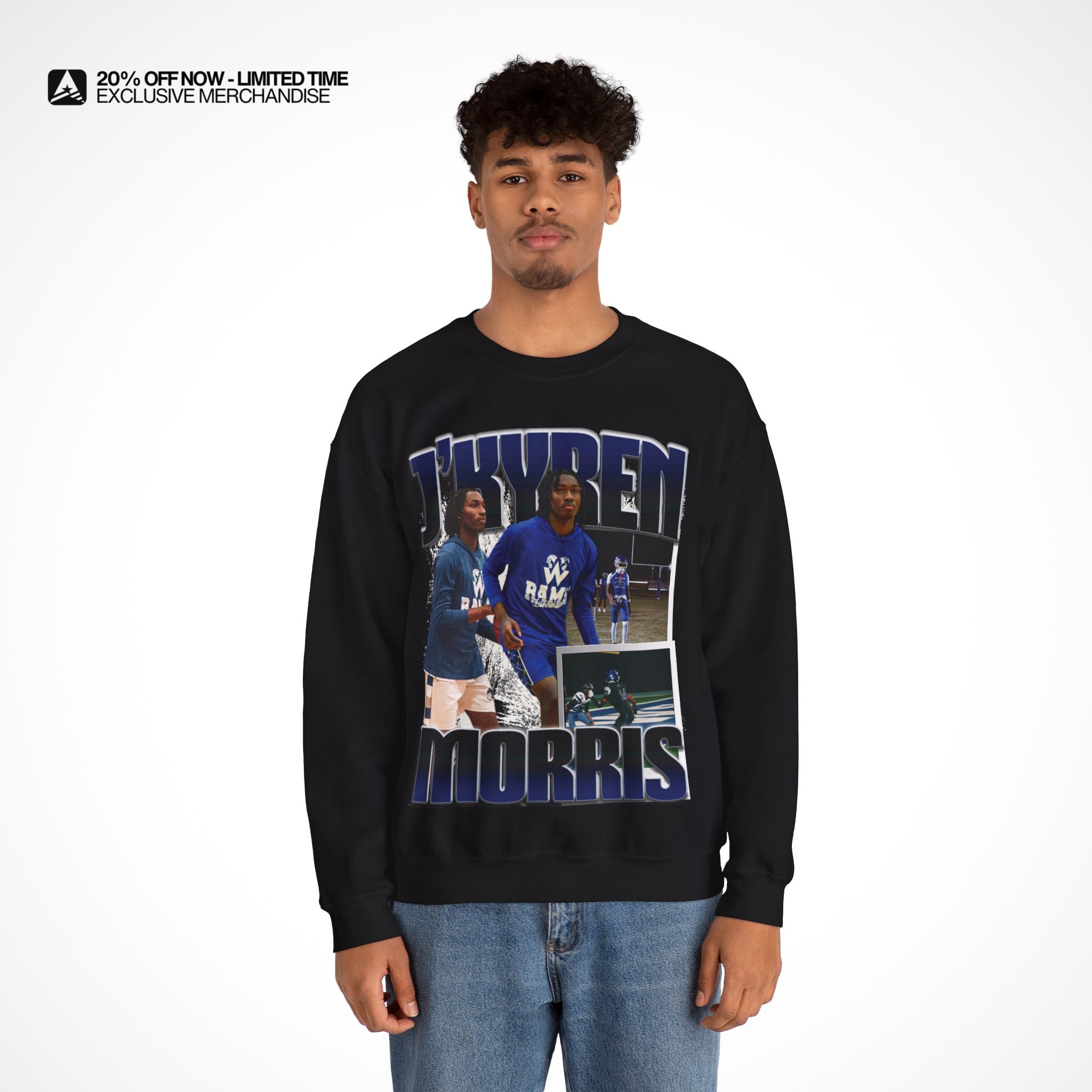 J’kyren Morris Graphic Crewneck