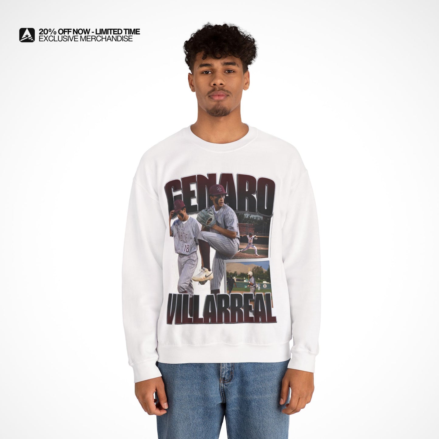 Genaro Villarreal Graphic Crewneck