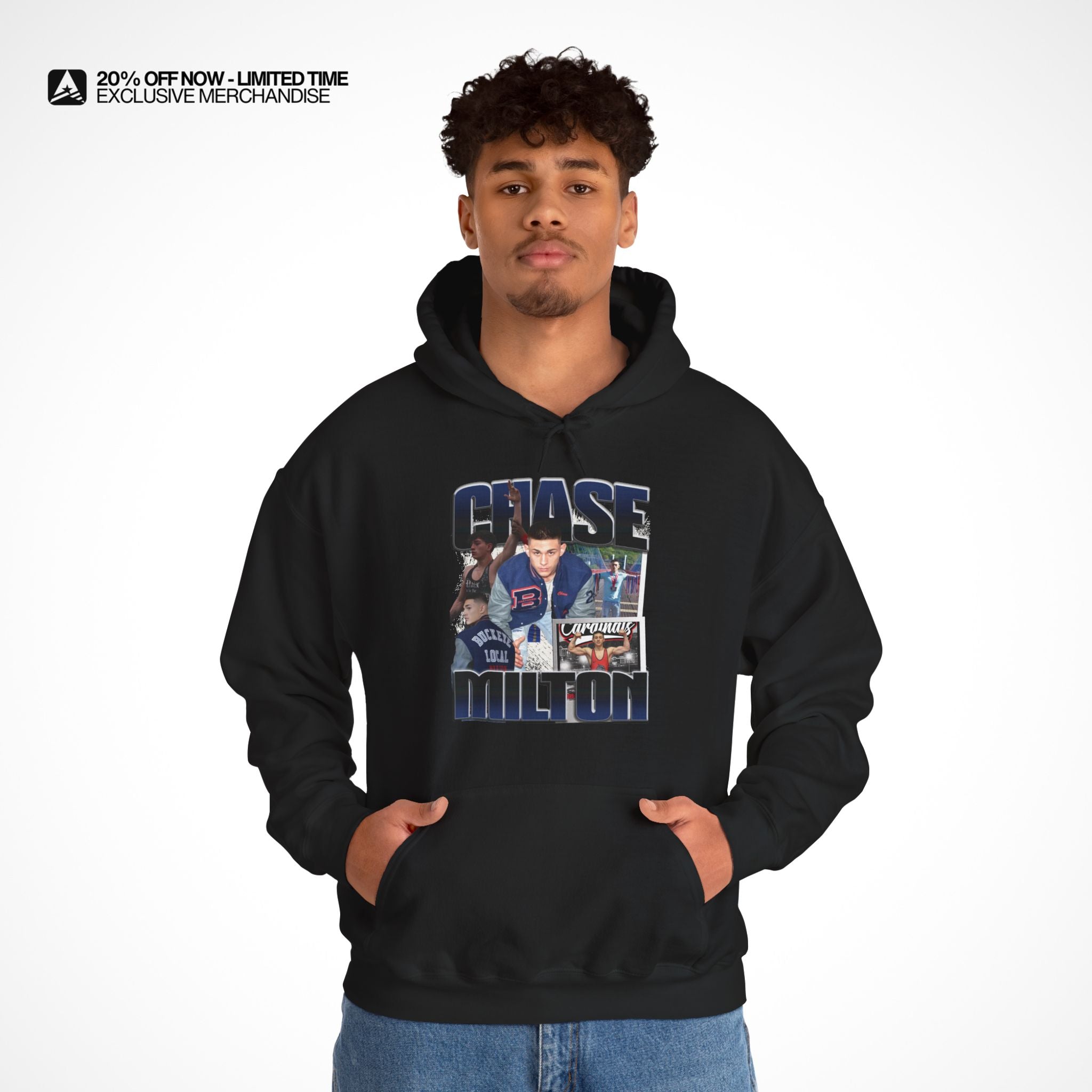 Chase Milton Graphic Hoodie