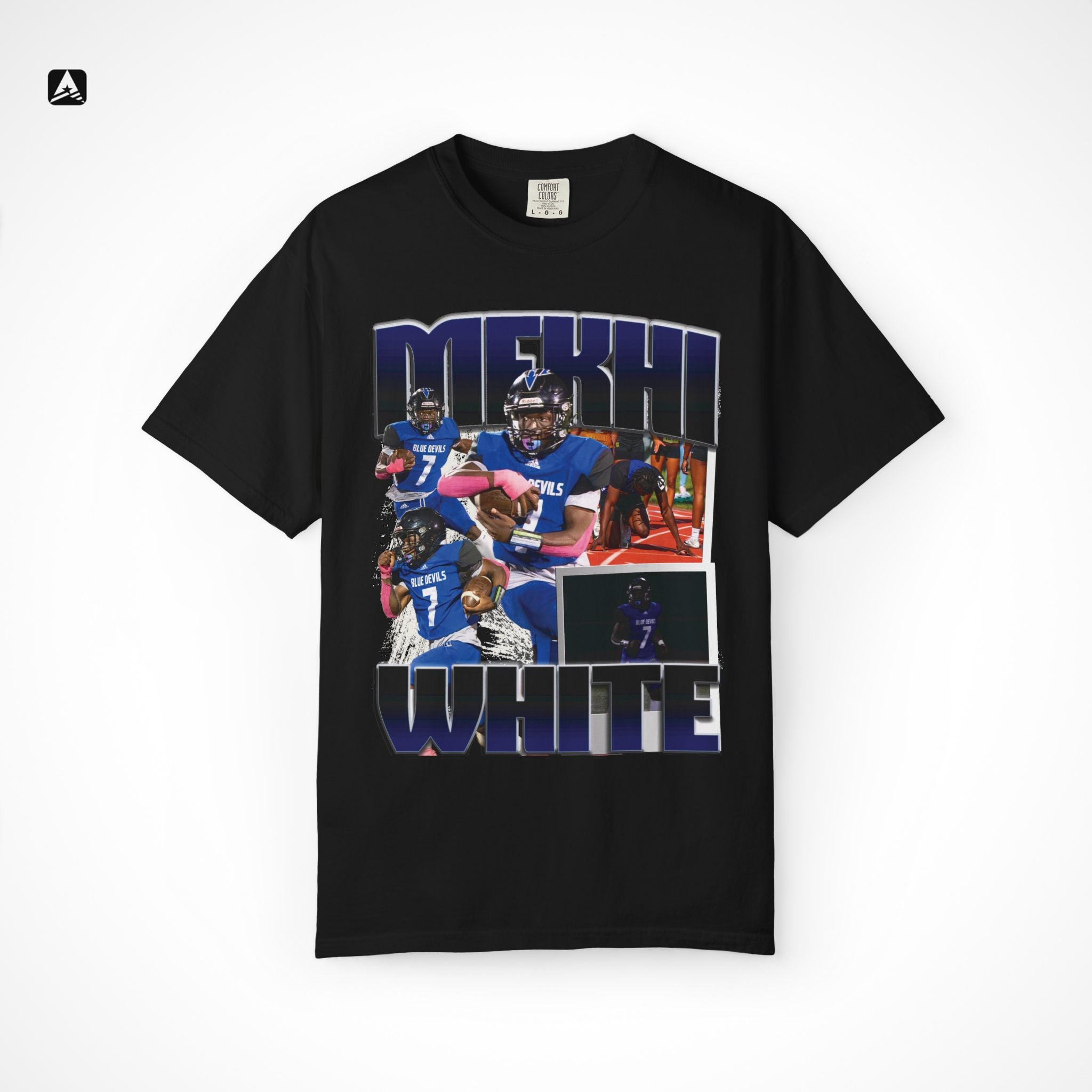 Mekhi White Graphic Tee