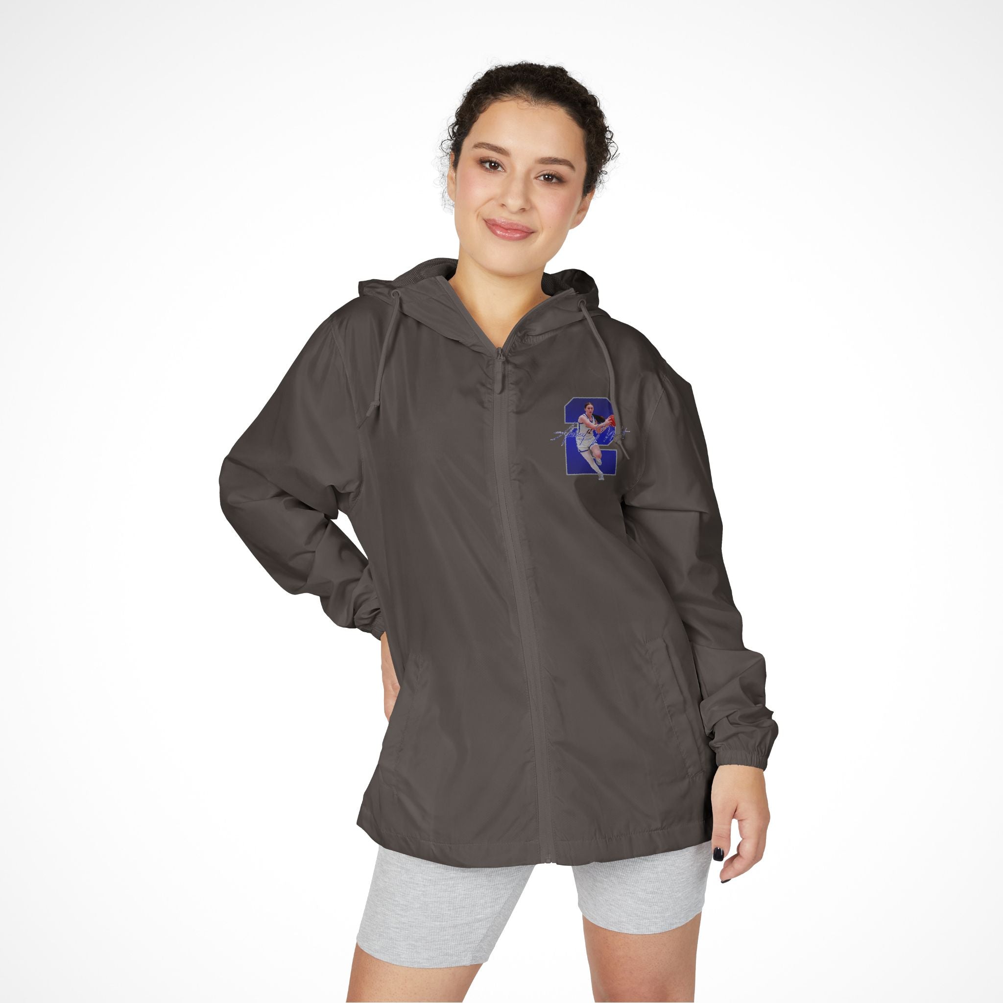 Abbey Malet Full-Zip Windbreaker