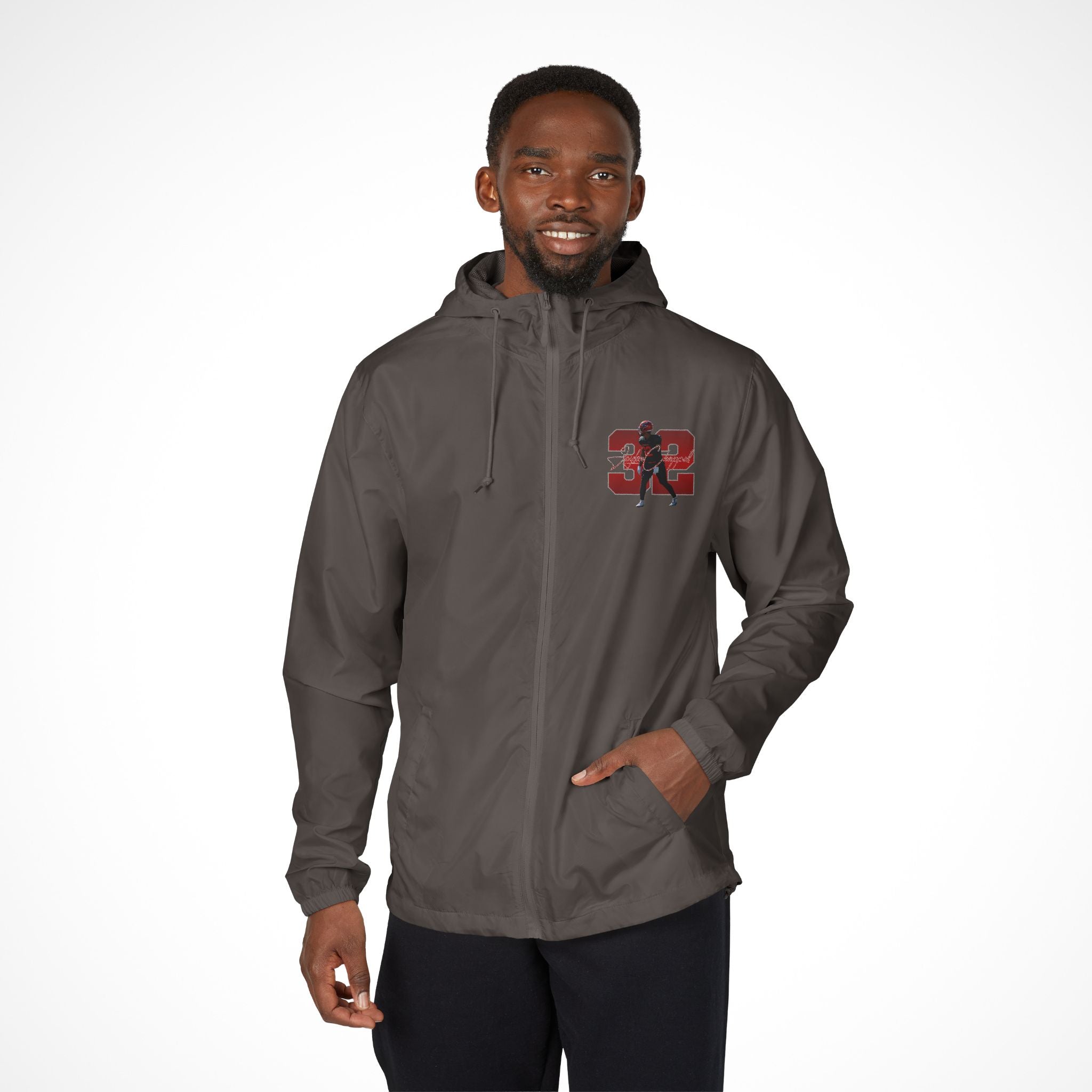 Jaylen Chappell Full-Zip Windbreaker