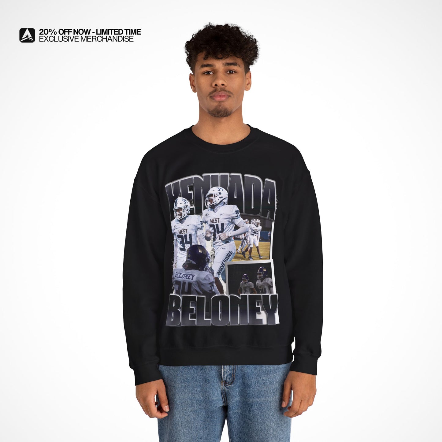 Kenyada Beloney Graphic Crewneck