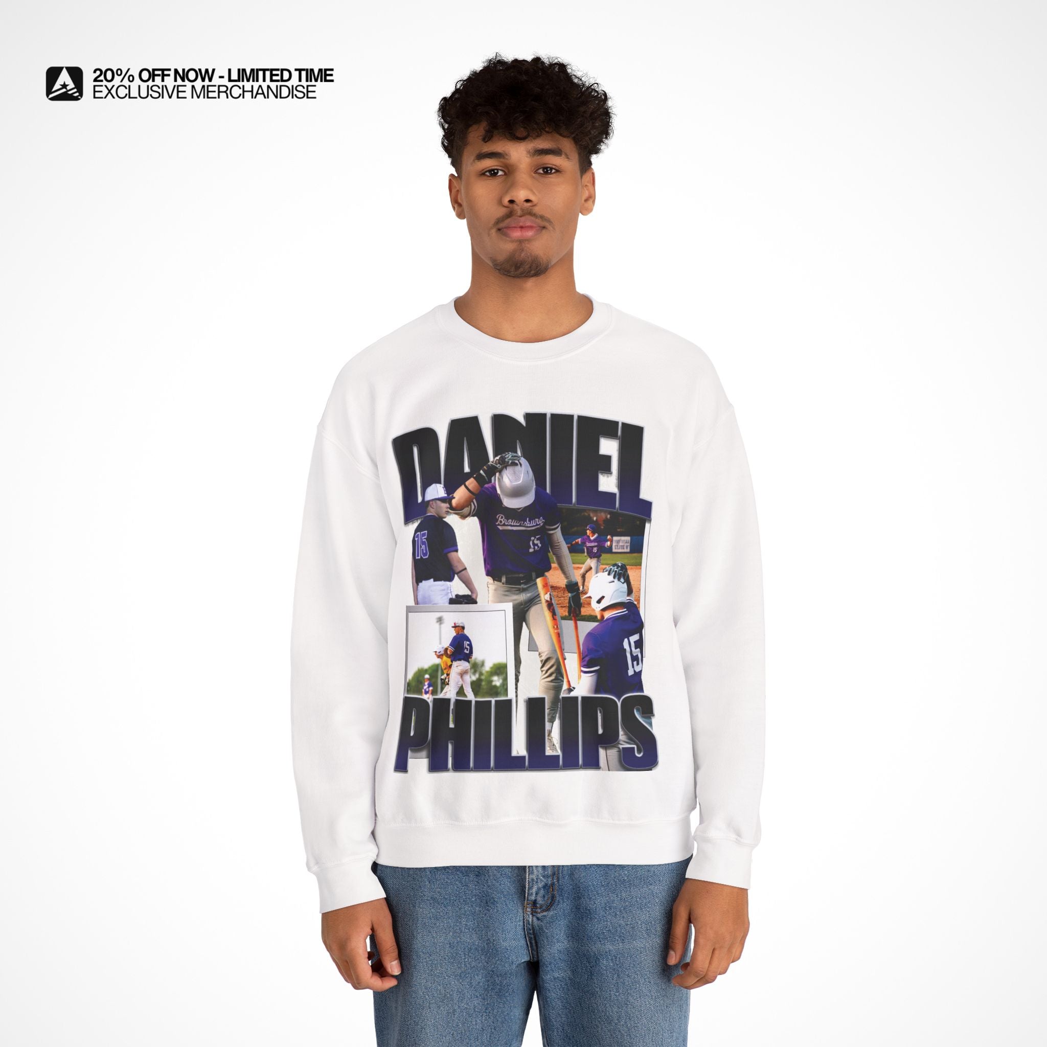 Daniel Phillips Graphic Crewneck