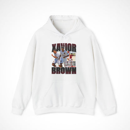 Xavior Brown Graphic Hoodie