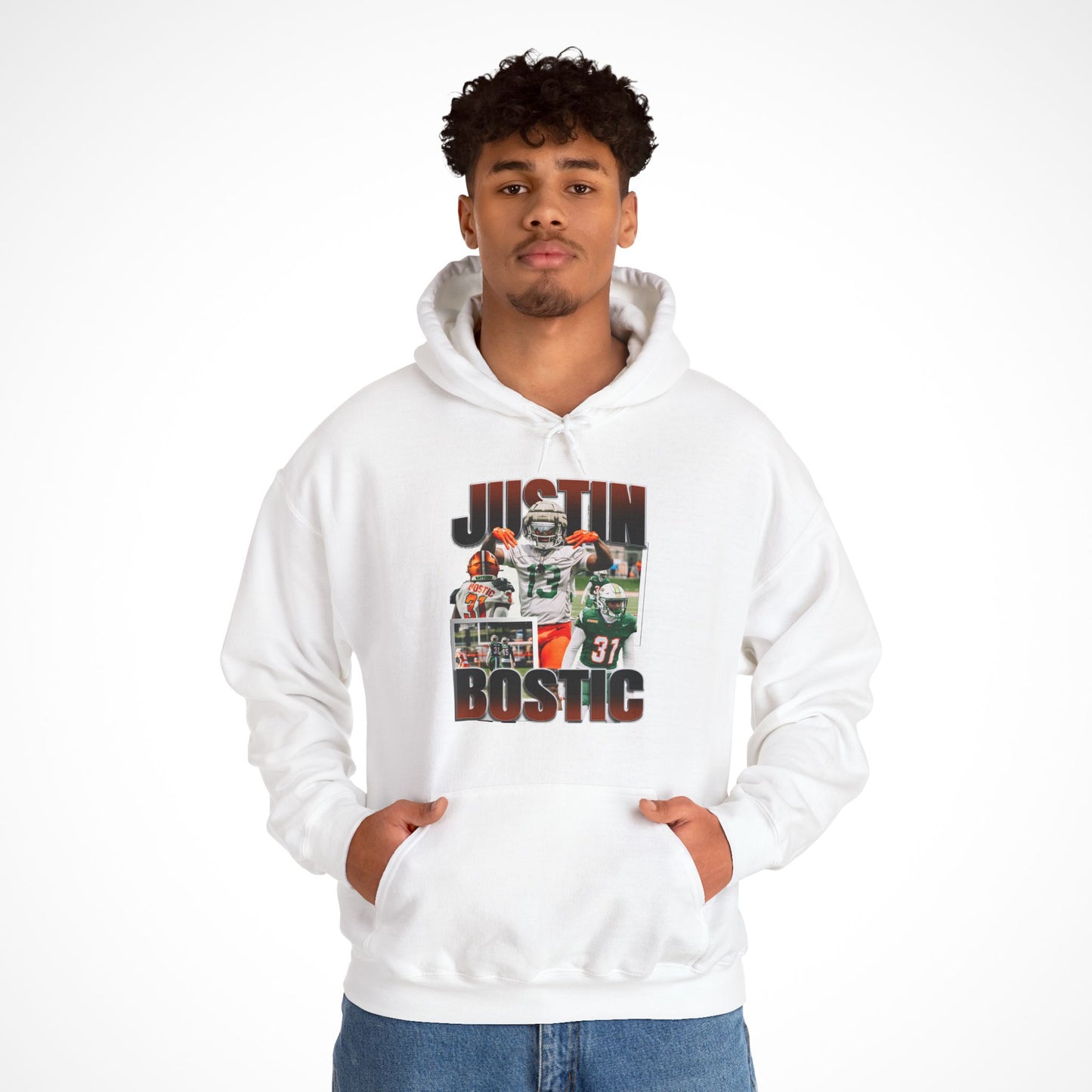 Justin Bostic Graphic Hoodie