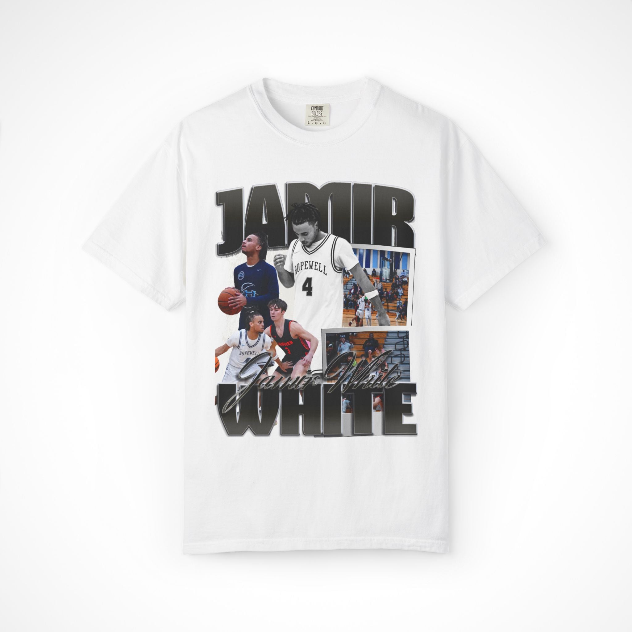 Jamir White Graphic Tee