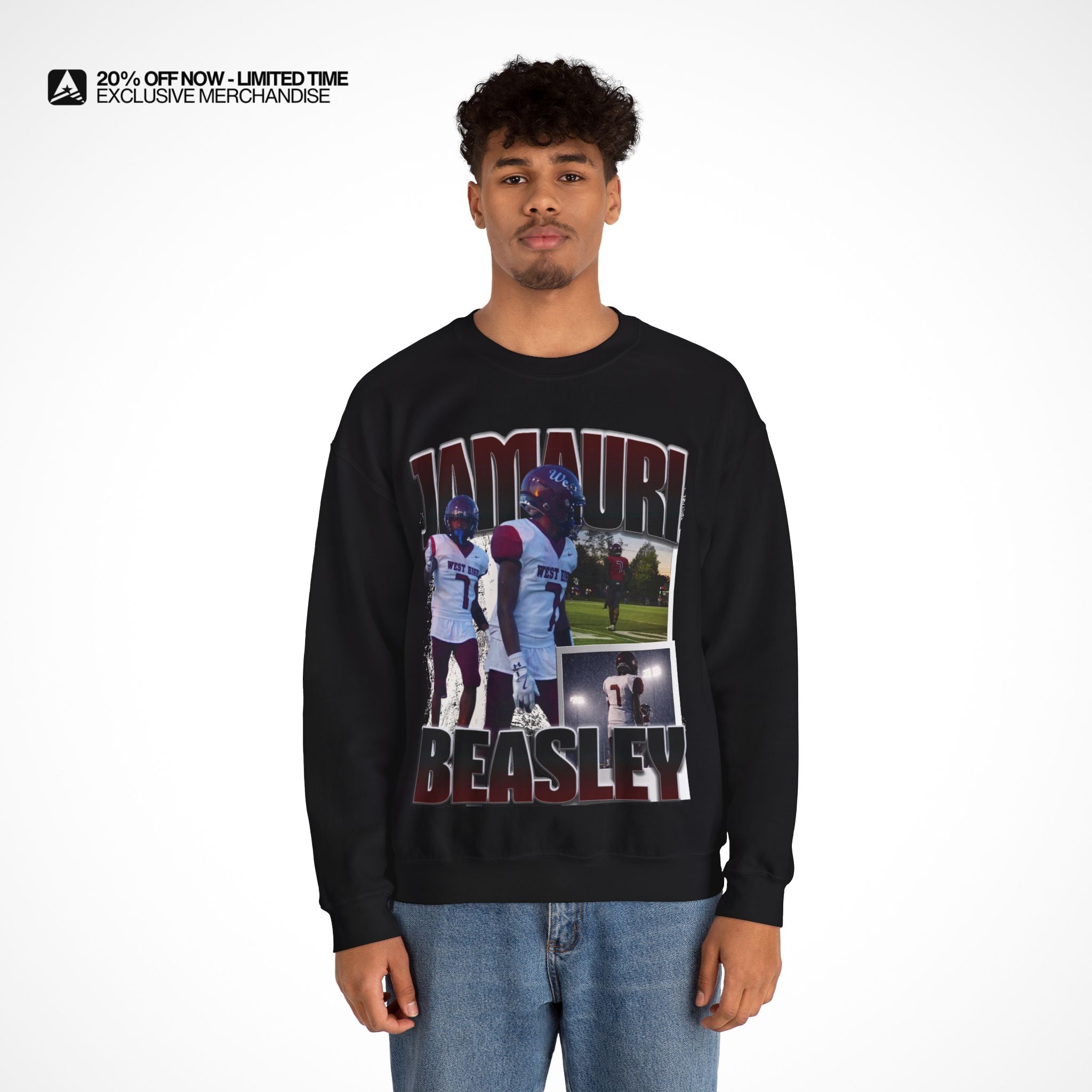 Jamauri Beasley Graphic Crewneck