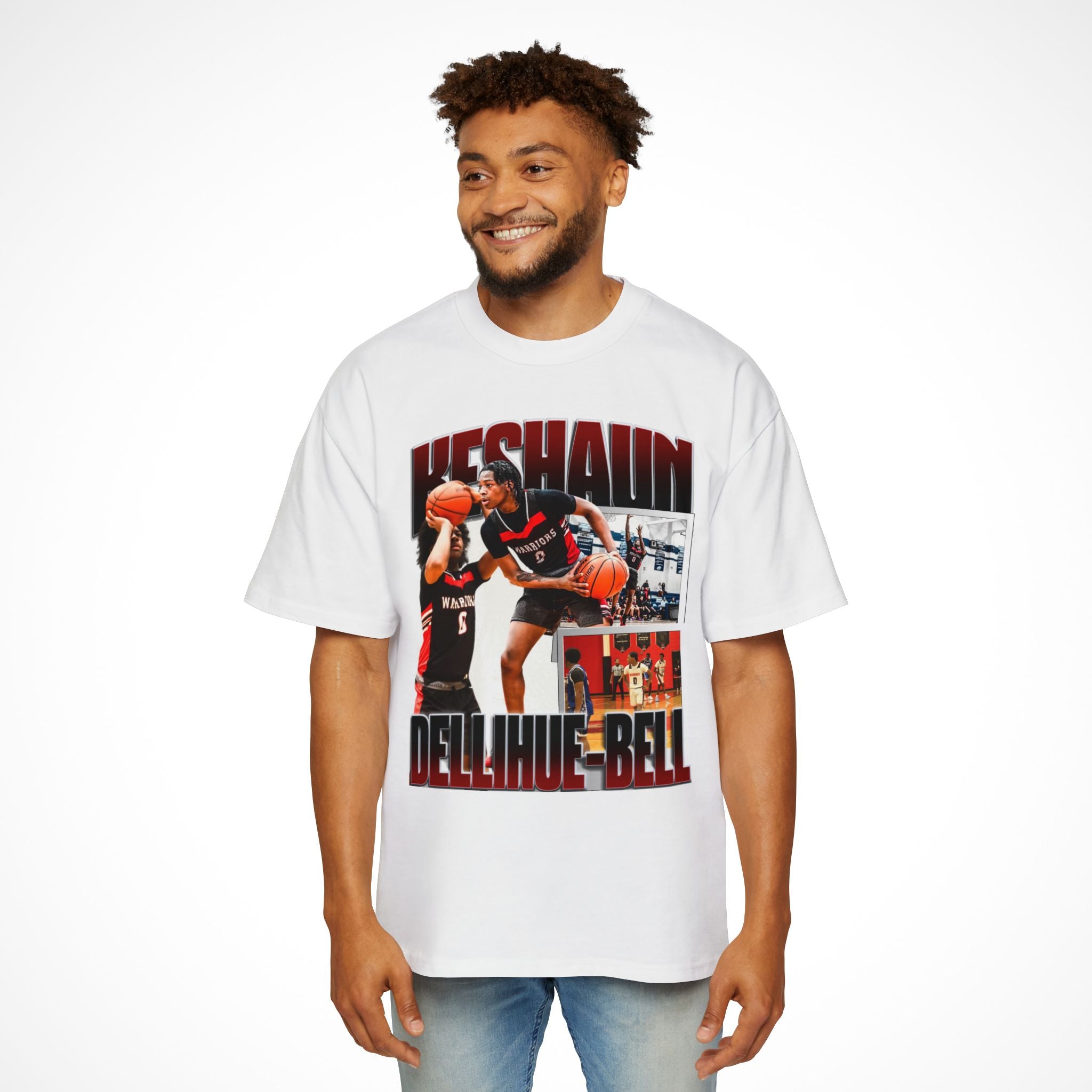 Keshaun Dellihue-Bell Graphic Oversized Tee