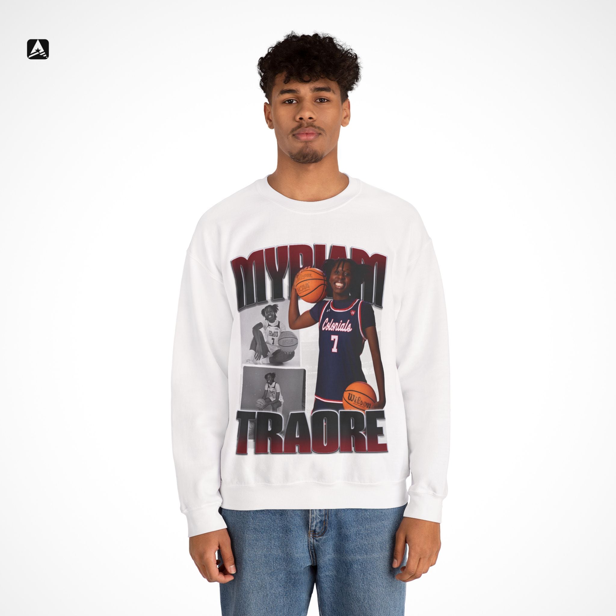 Myriam Traore Graphic Crewneck