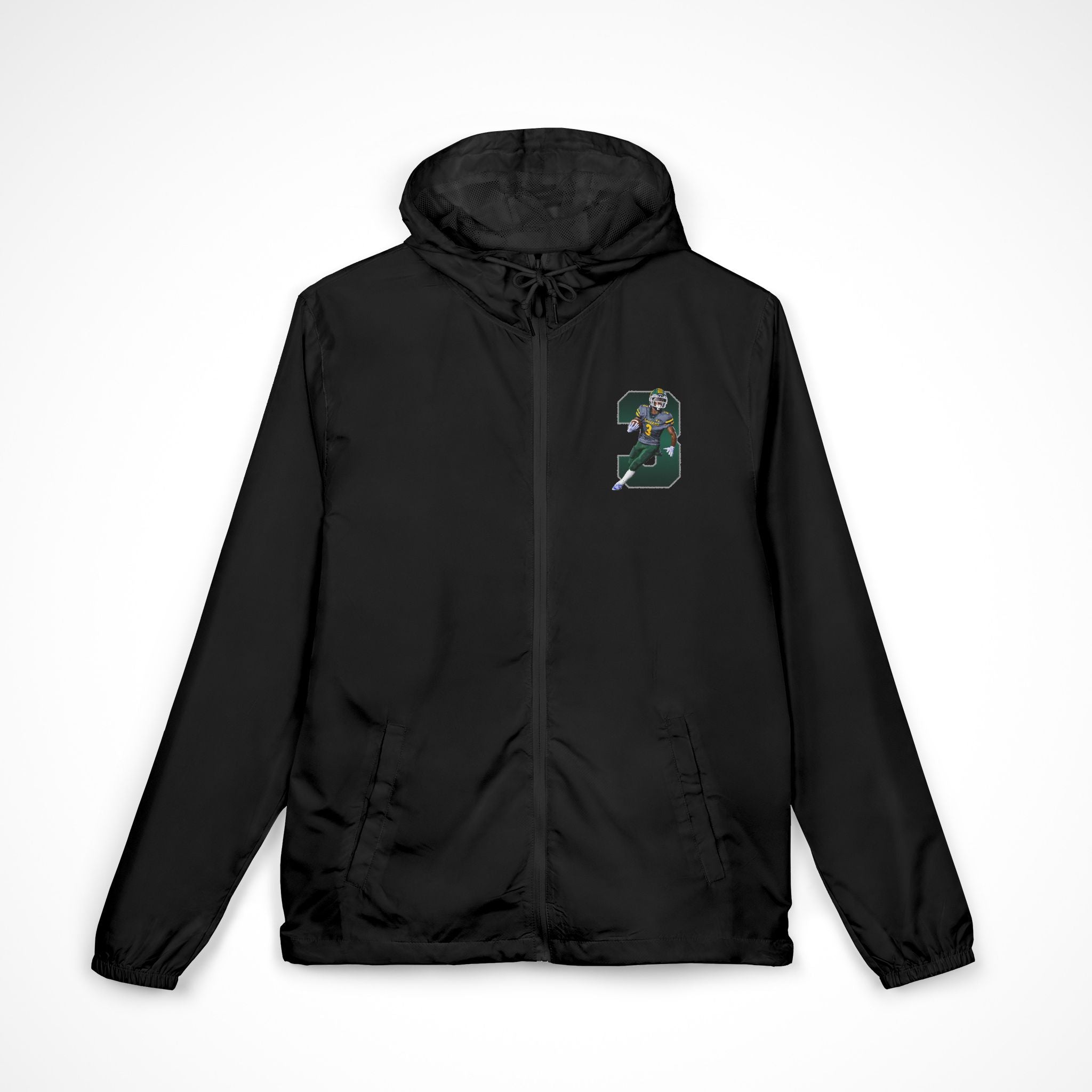 Jakel McCollum-Mattox Full-Zip Windbreaker