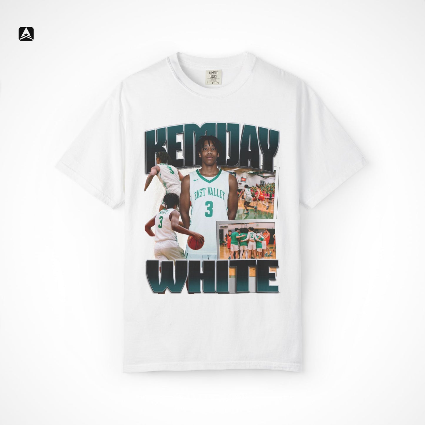 Kemijay White Graphic Tee