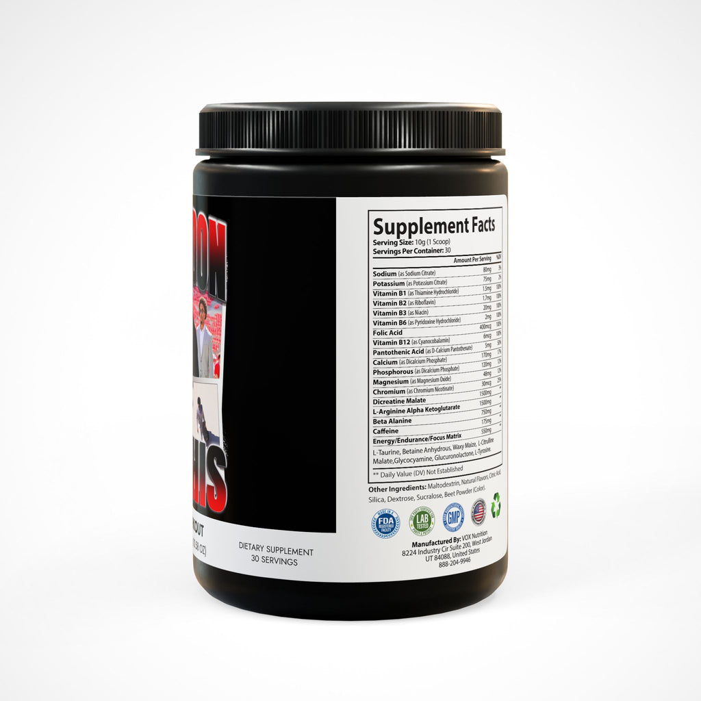 Brandon Mathis Pre-Workout, Watermelon (300g, 10.58oz)